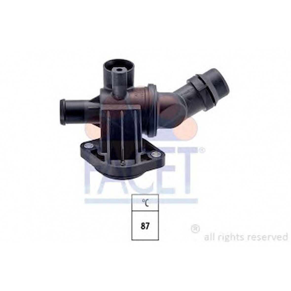 Vag Termostat 87° Golf V-Passat-A3-Altea-Leon-Toledo III-Octavıa- 2,0fsi - Facet 7.8681