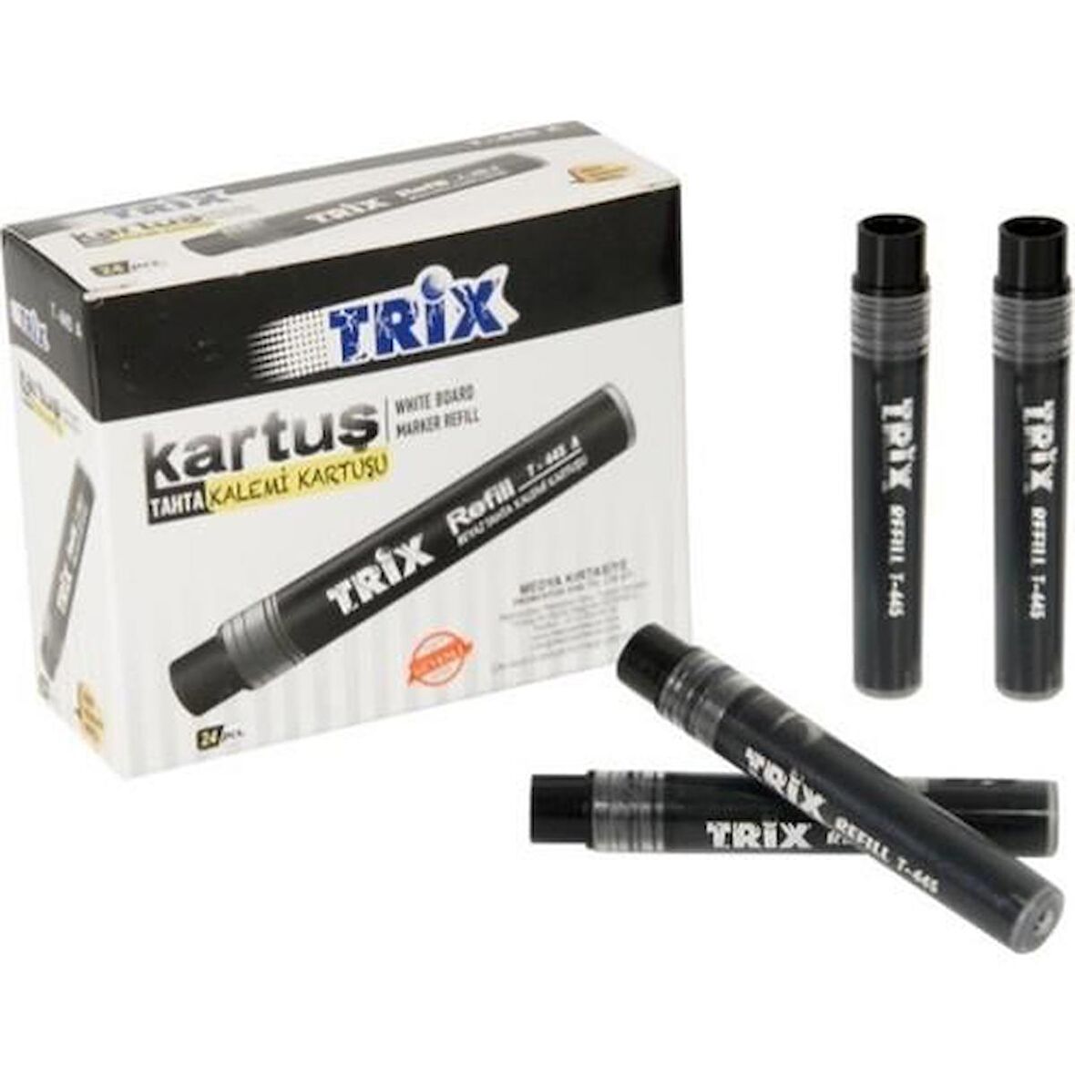 TRİX KARTUŞ SİYAH 24 LÜ PAKET