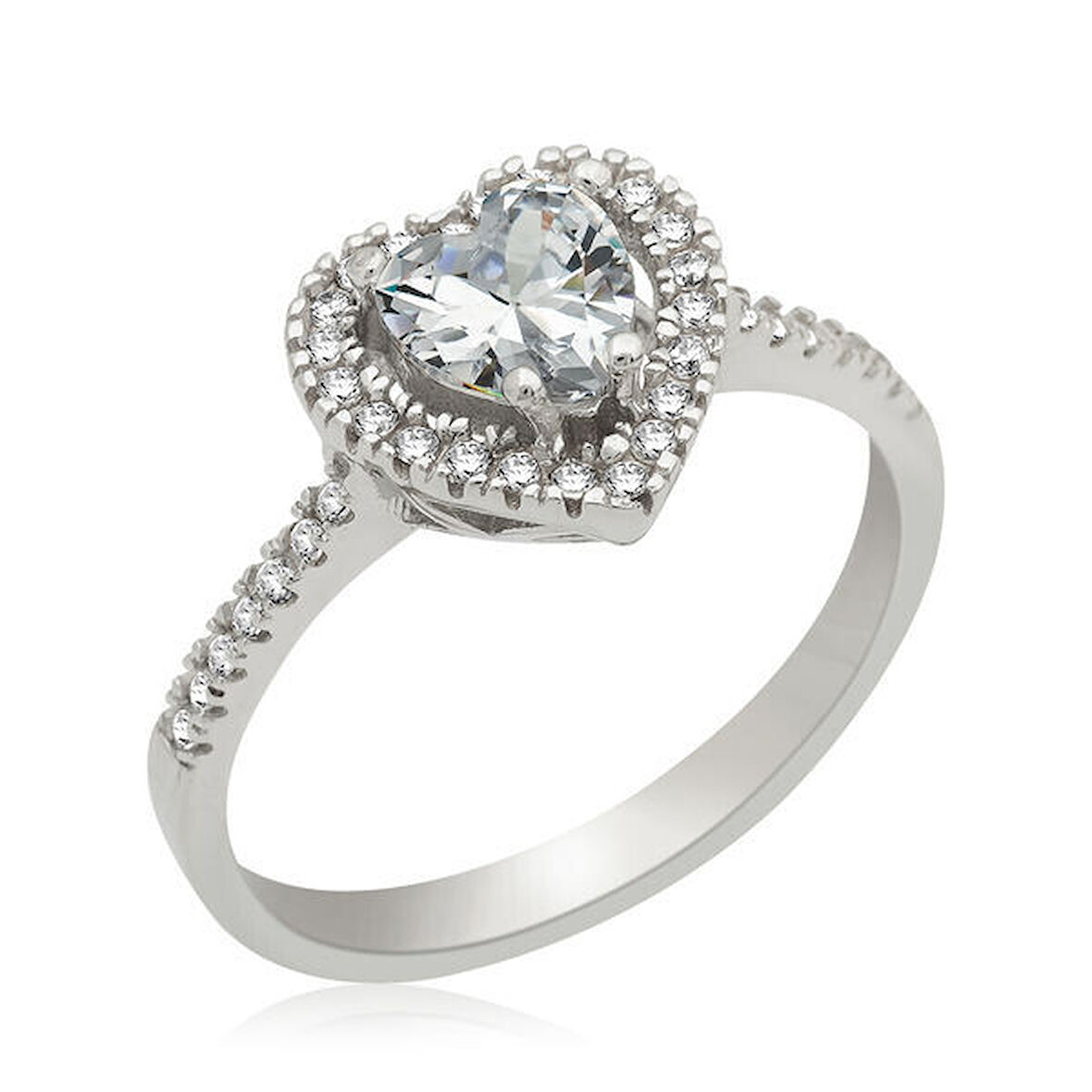 Kalpli  925 Ayar Gümüş Kadın Yüzük