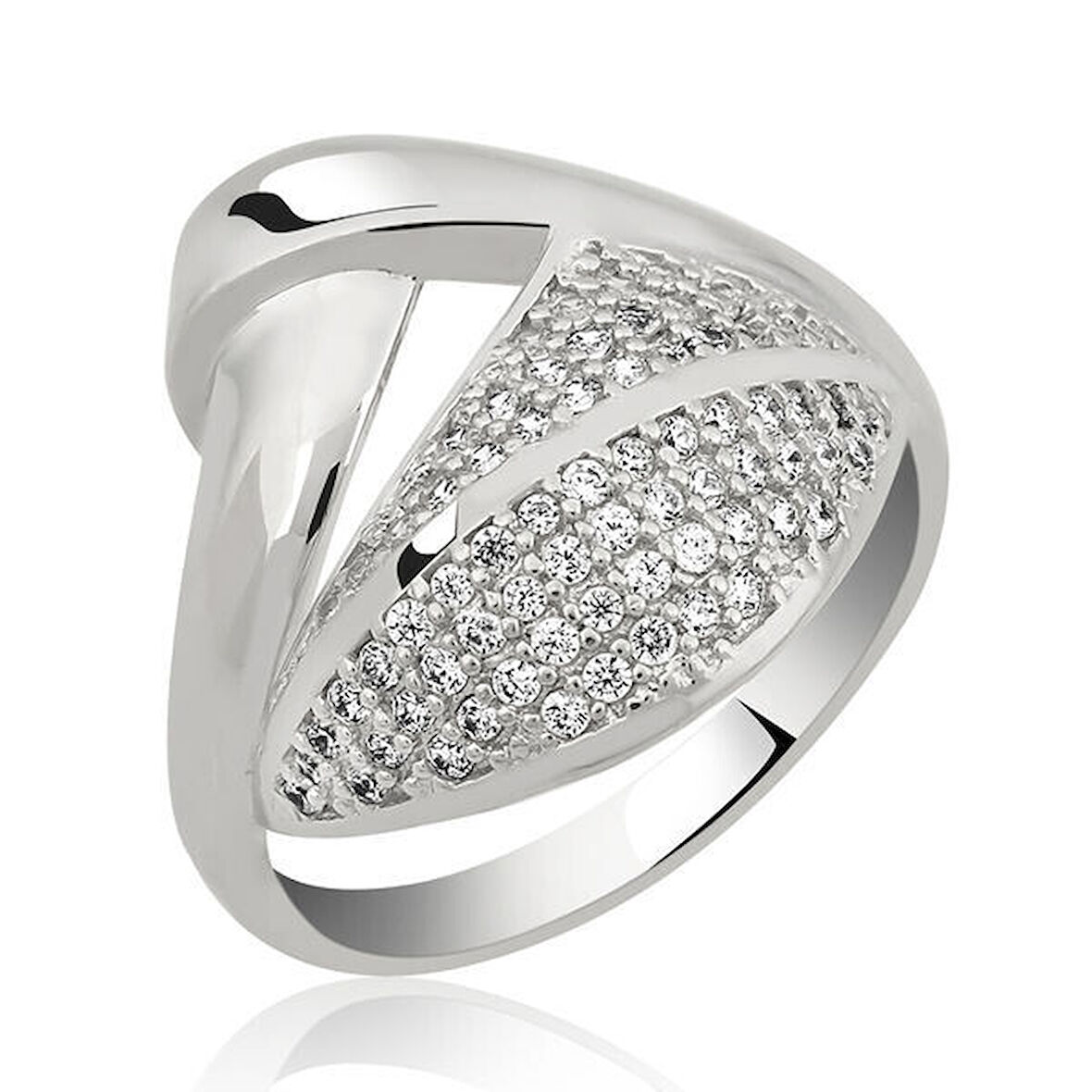 Fantezi 925 Ayar Gümüş  Kadın Yüzük