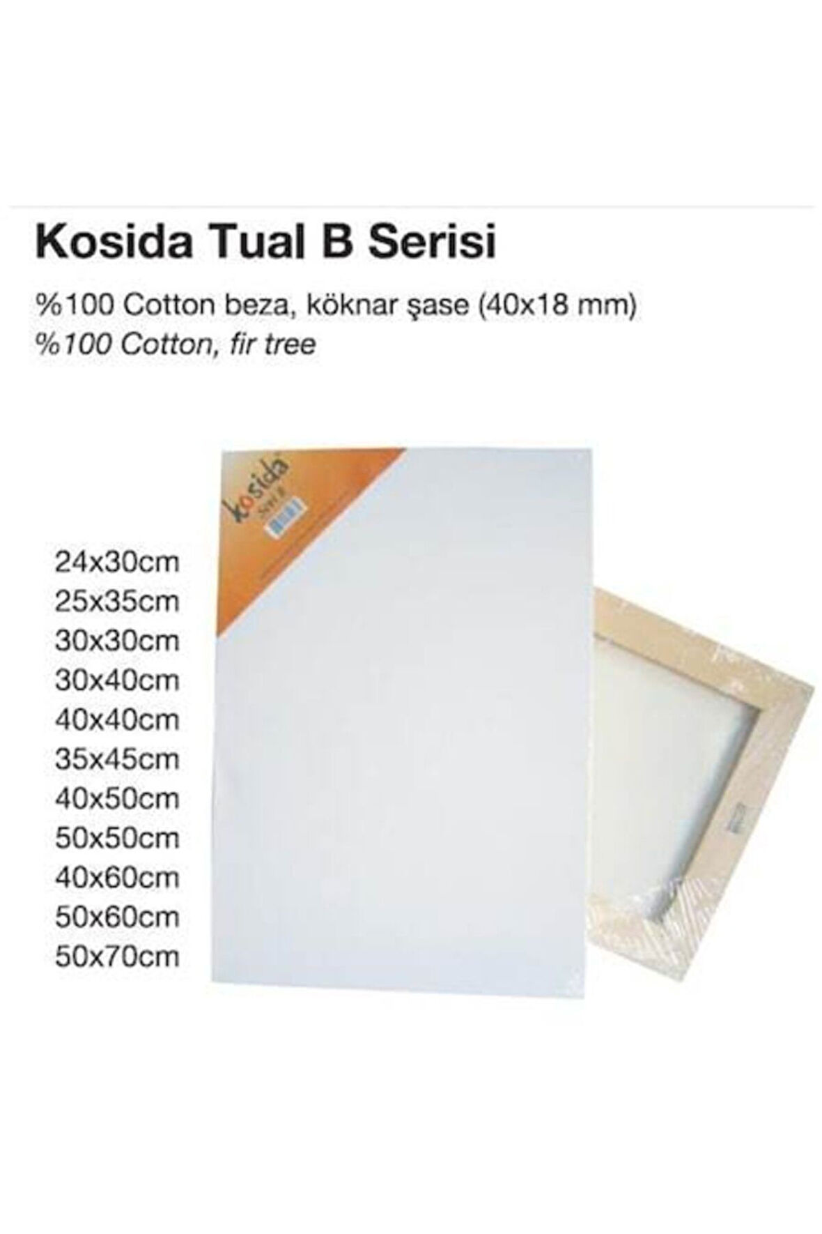 Tuval 30x40 Cm B Serisi