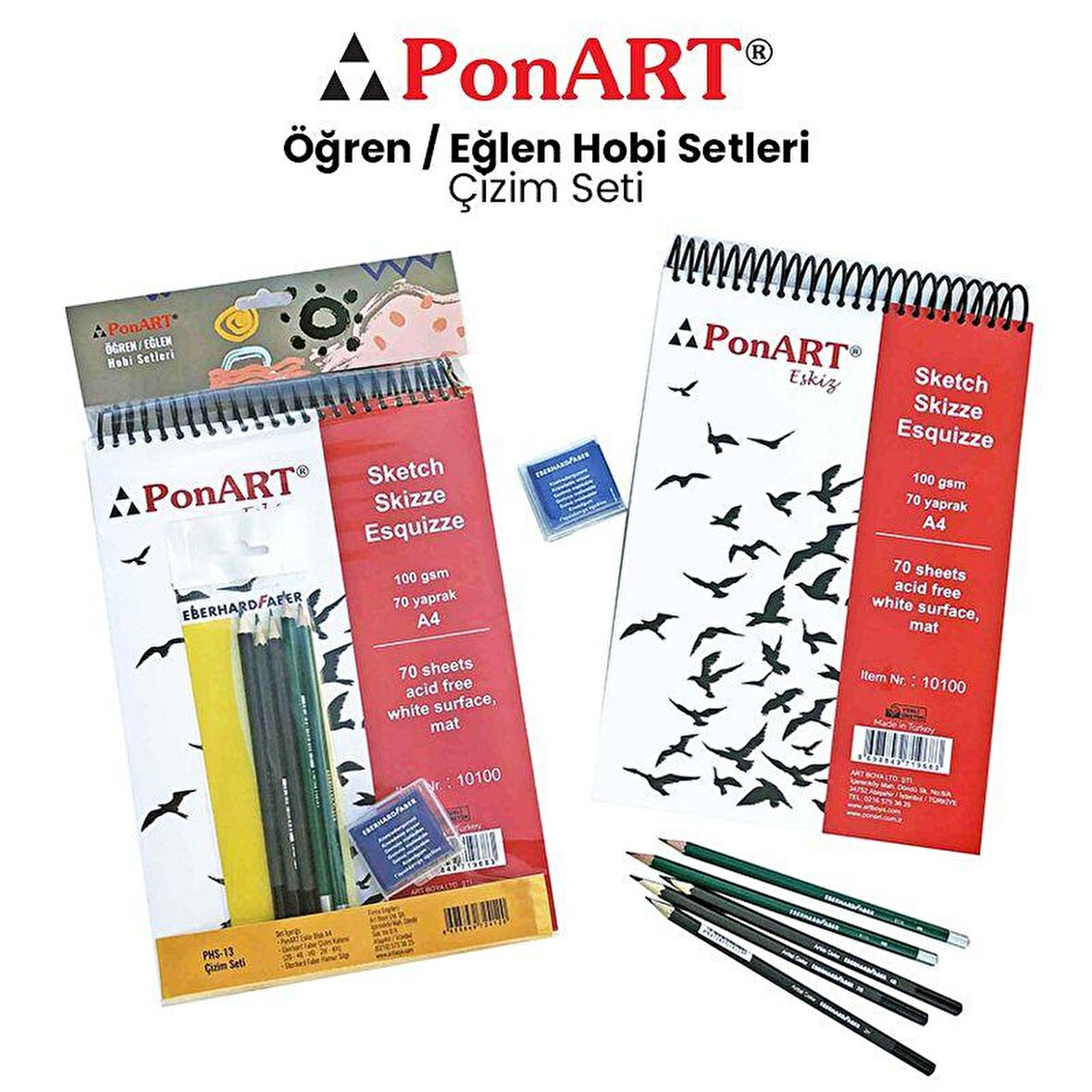 Ponart Çizim Seti PHS-13