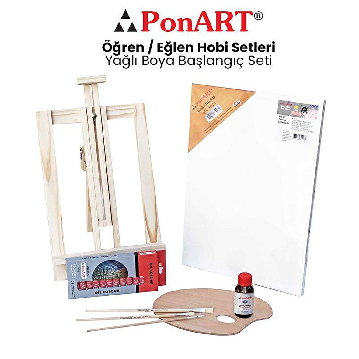 Ponart Yağlı Boya Başlangıç Seti PHS-11