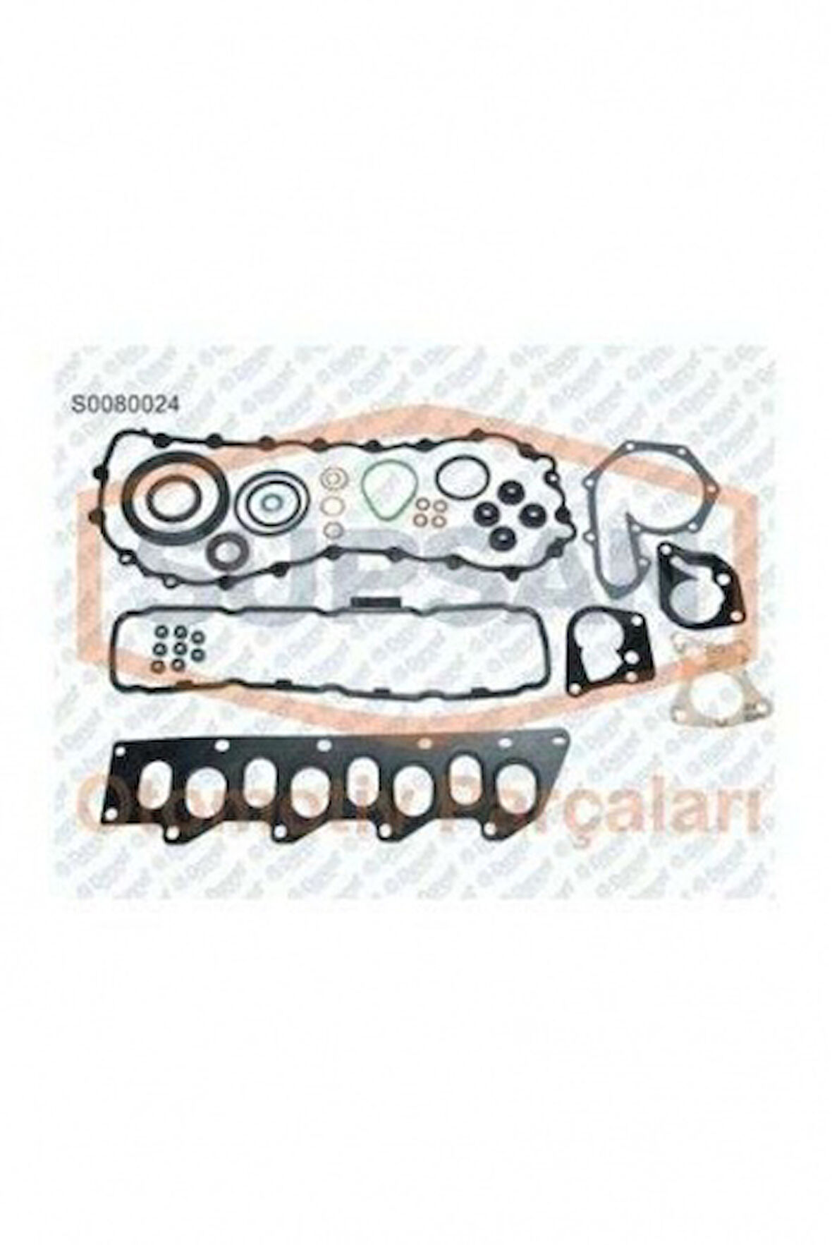 Renault Motor Takım Contası Keceli Silindir Kapaksız Kangoo Megane Laguna Trafıc Master 1,9dci (7mm) / (f9q) - Supsan S0080024