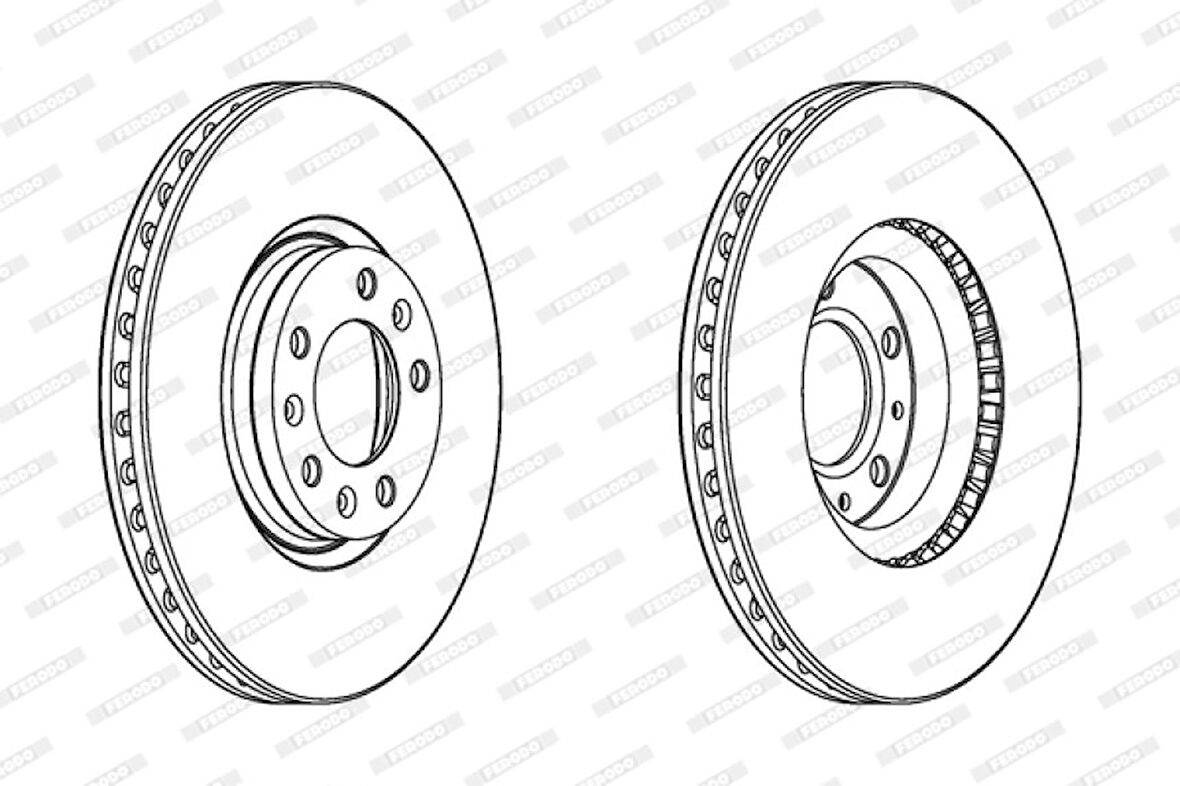 Opel Fren Diski Ön - Takım - Frd Ddf2156c