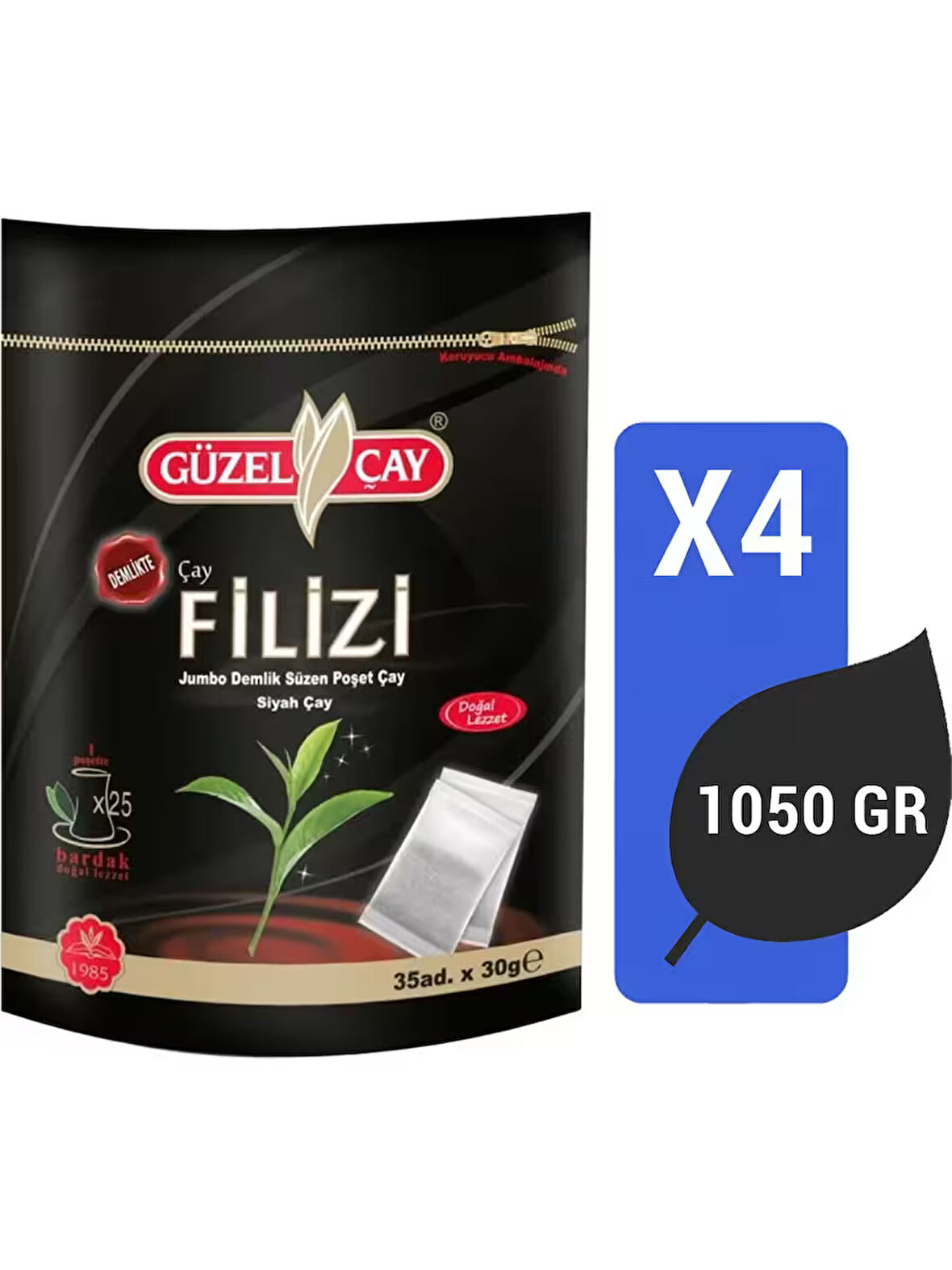 Güzel Çay Filiz 30 Gr 35 Adet 1050 Gr X 4 Adet