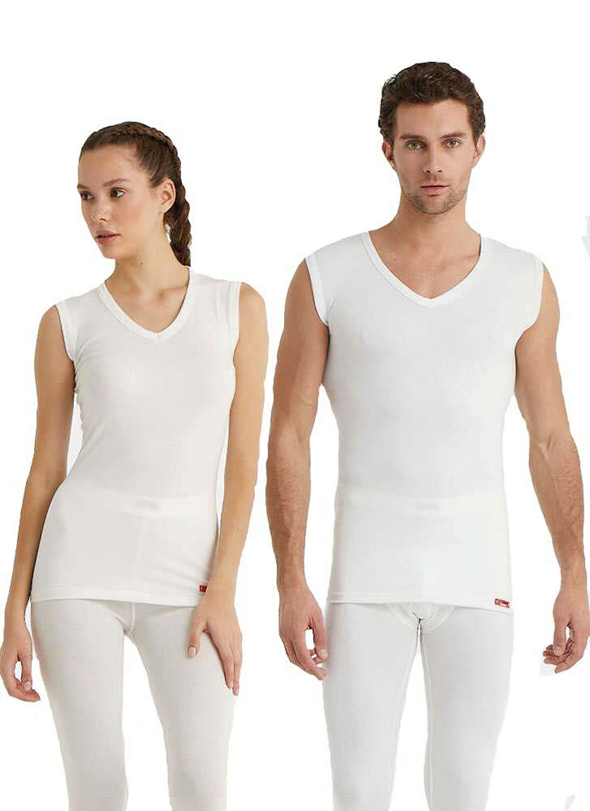 Blackspade Unisex Beyaz Termal Atlet 2. Seviye 9243
