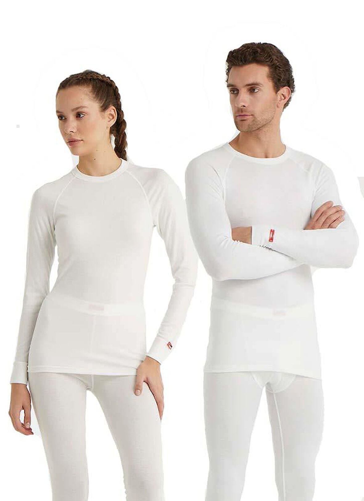 Blackspade Unisex Beyaz Termal Tişört 2. Seviye 9259