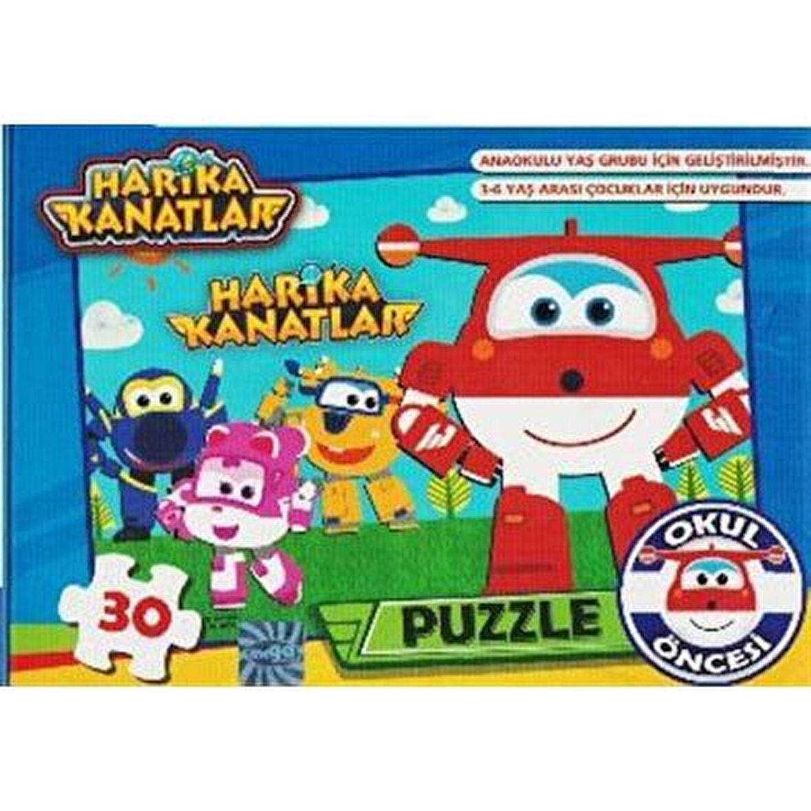 Harika Kanatlar Okul Öncesi Puzzle 30 Parça