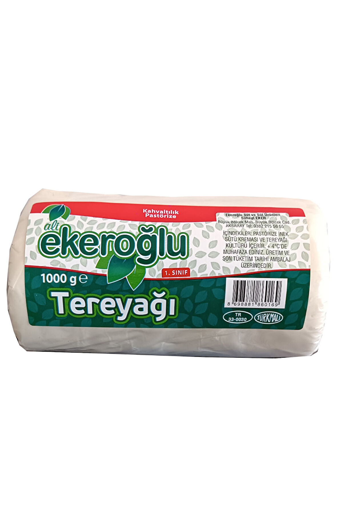 Ekeroğlu Doğal Tereyağ 1000 gr