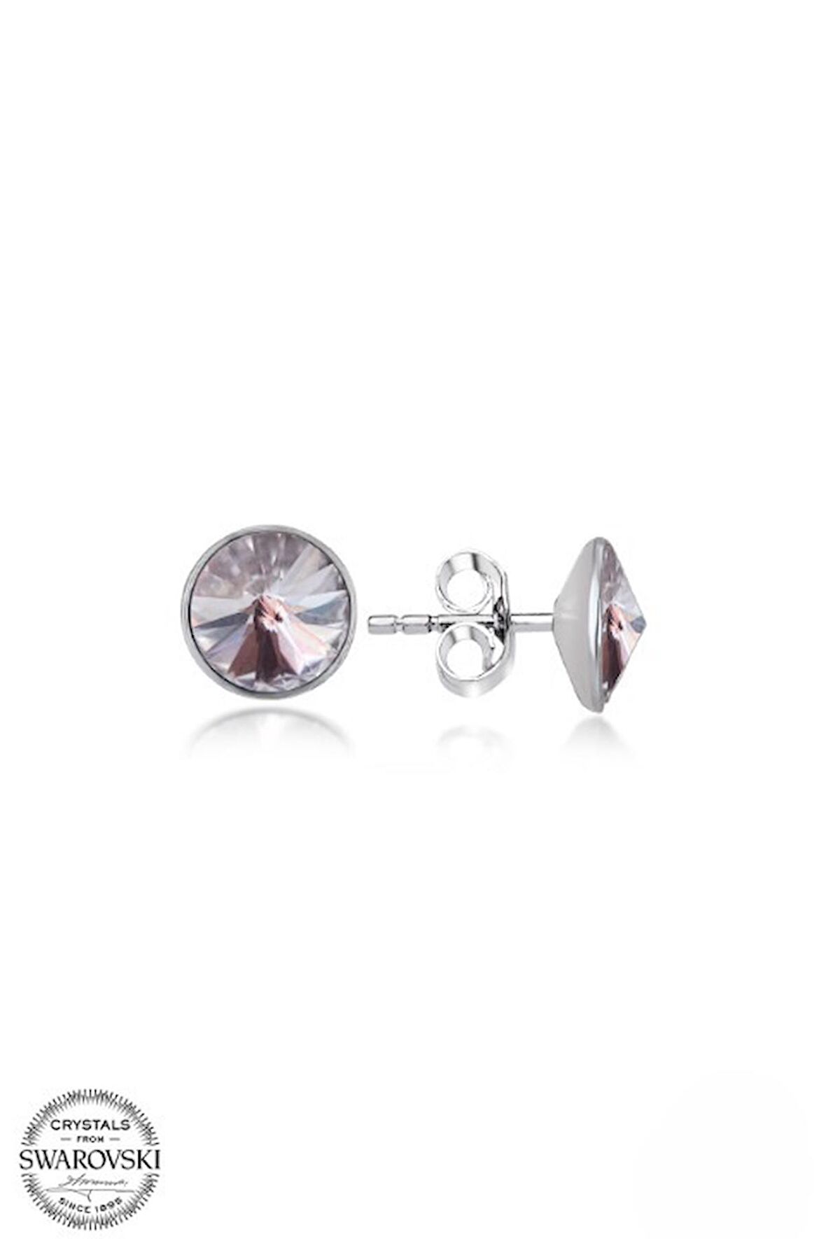 SWAROVSKİ CRYSTAL 925 AYAR GÜMÜŞ KÜPE