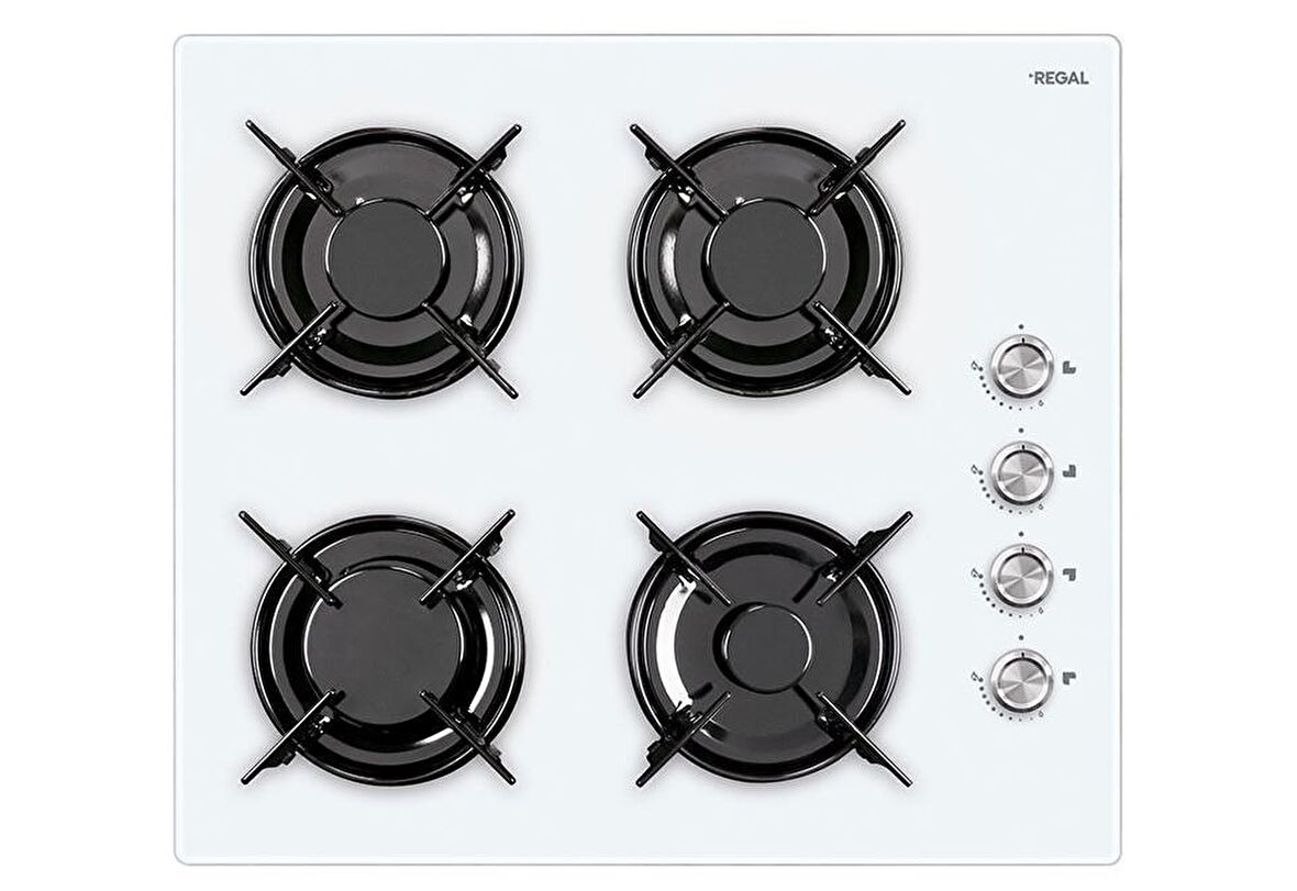 Regal AO 6041 BC Doğalgazlı 4 Gözlü Ankastre Ocak