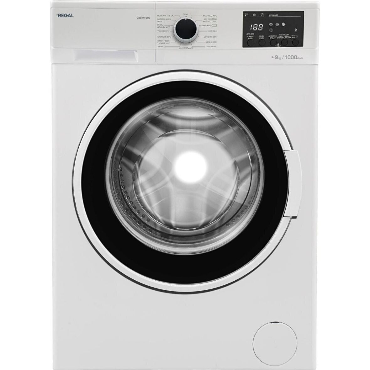 Regal CMI 91002 1000 Devir 9 kg Çamaşır Makinesi