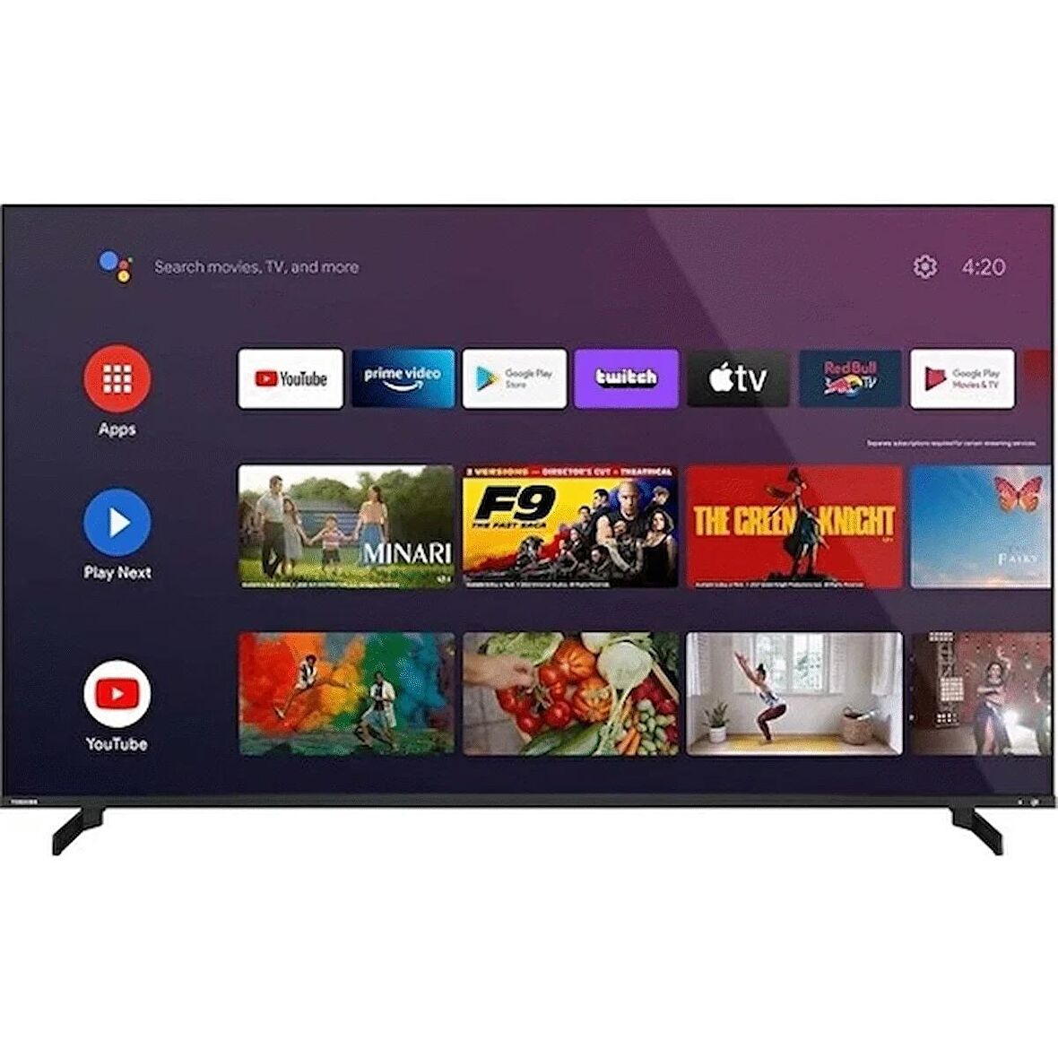 Toshiba 70QA5D63DT 4K Ultra HD 70" 178 Ekran Uydu Alıcılı Android Smart QLED TV