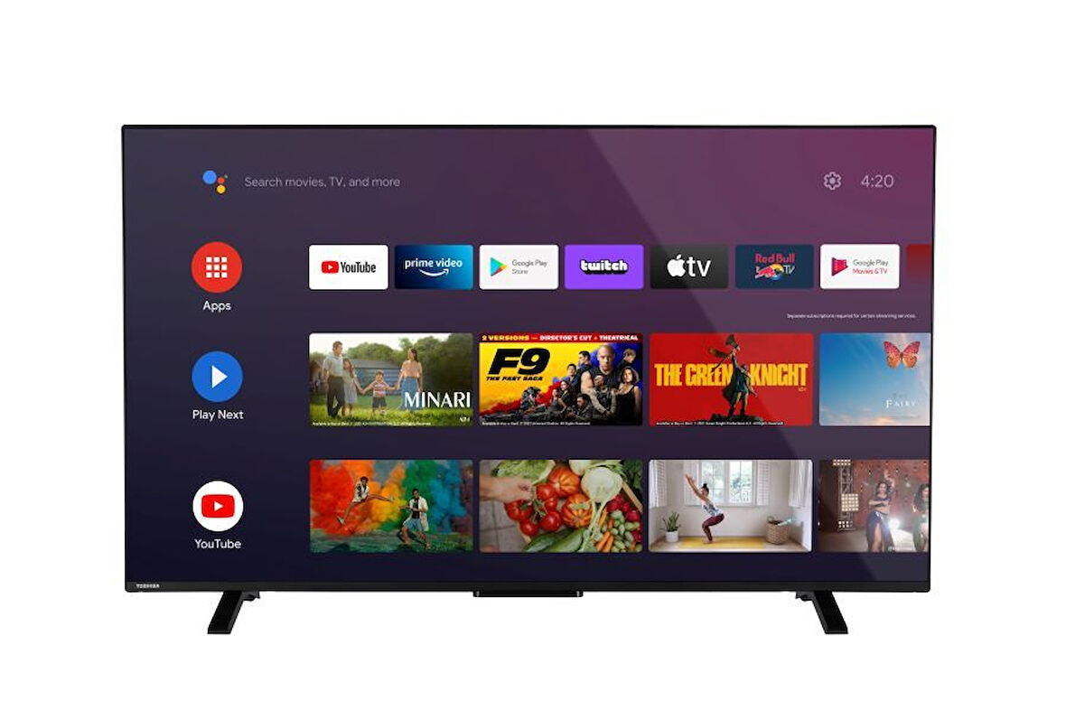Toshiba 55QA2363DT 4K Ultra HD 55" 139 Ekran Uydu Alıcılı Android TV