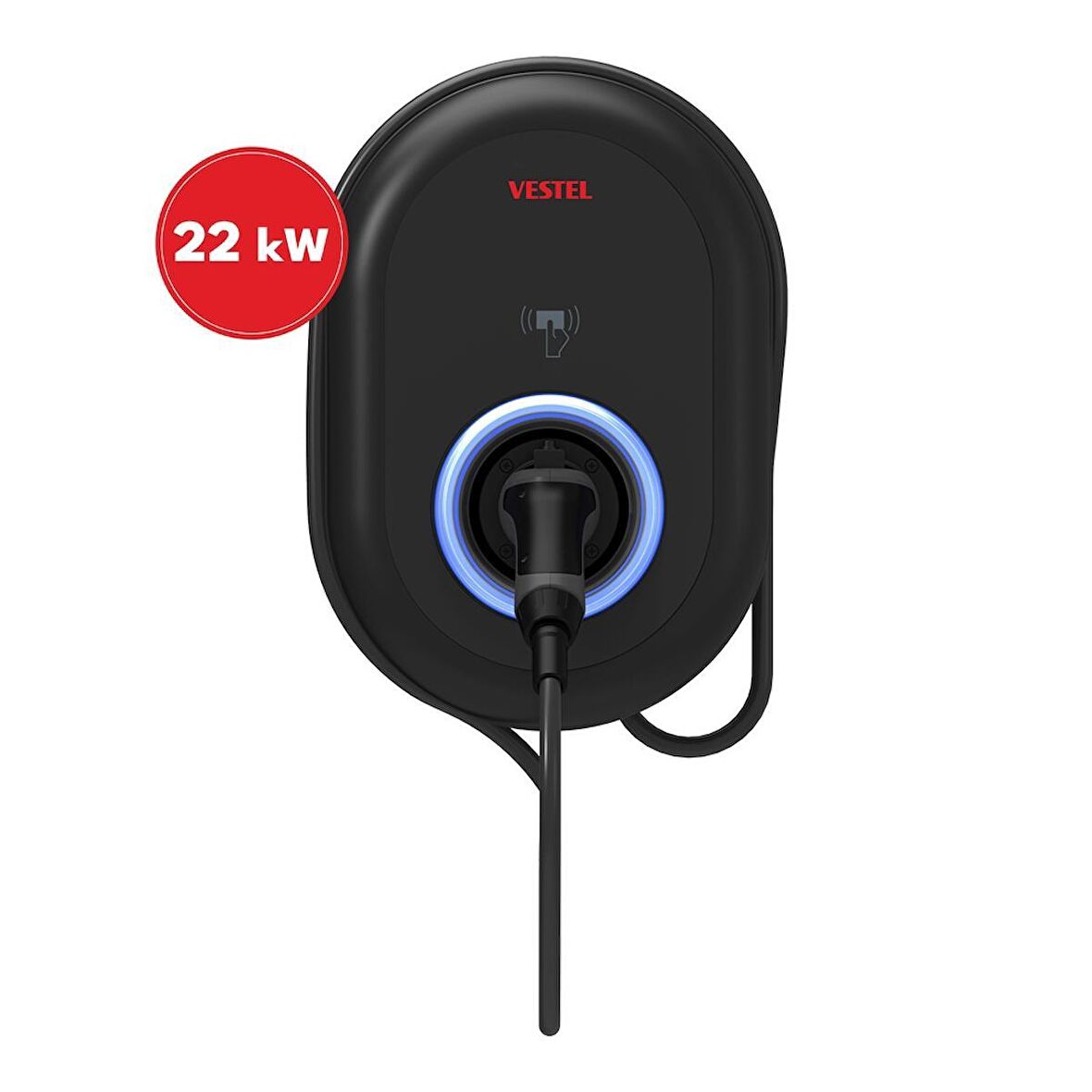 Vestel EVC04 22 kW Kablolu Elektrikli Araç Şarj İstasyonu