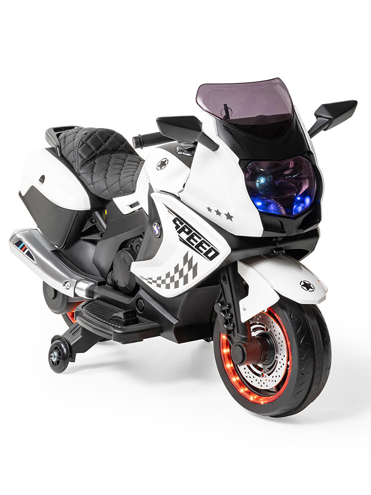 Baby 2 Go Speed 12V Akülü Motor Beyaz