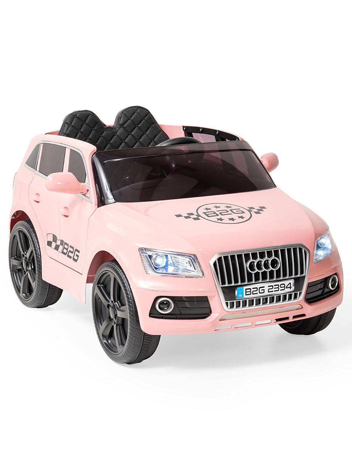 Baby 2 Go SUV 12V Akülü Araba Pembe