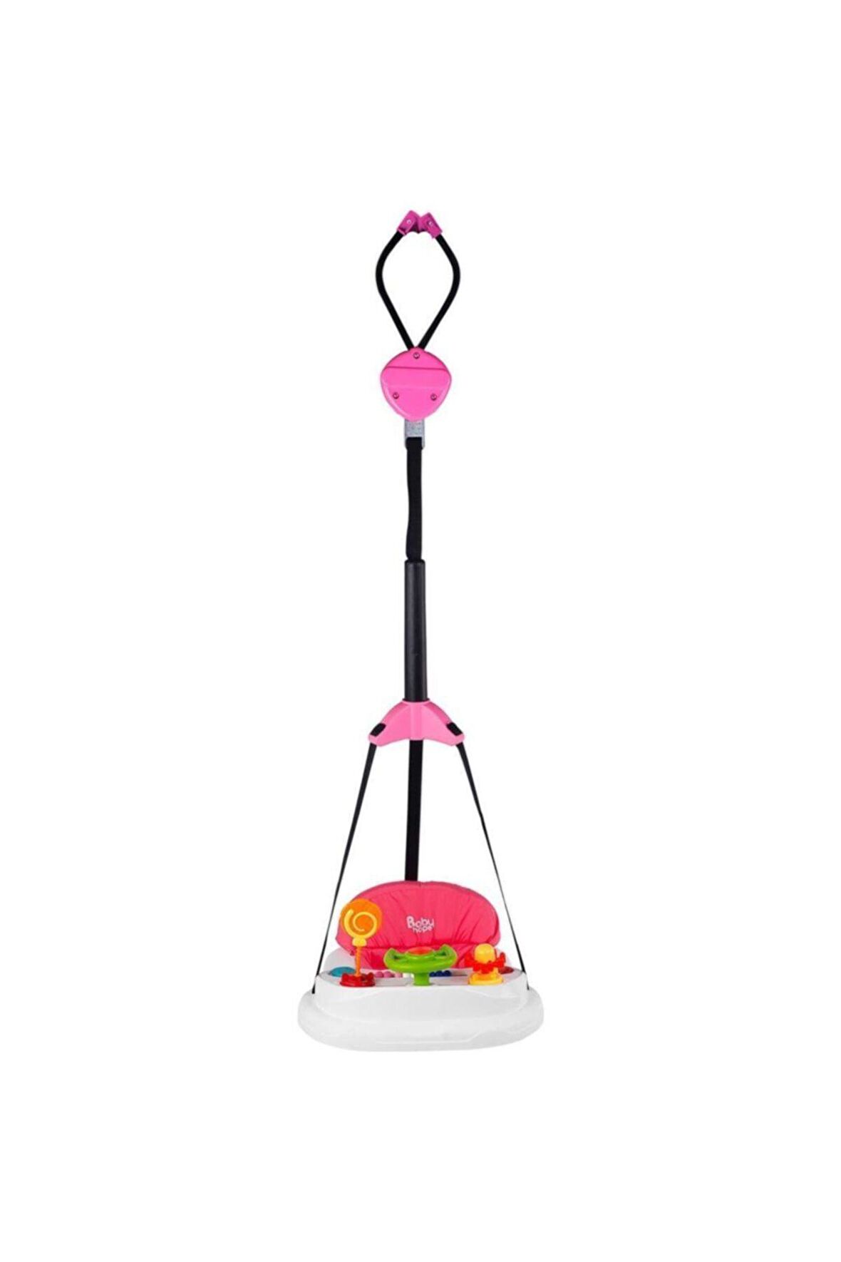 Pembe 702 Lüks Oyuncaklı Müzikli Hoppala