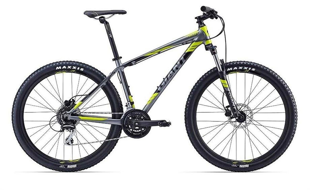 GIANT TALON 2-M ERKEK DAĞ BİSİKLETİ M360H HD 27.5 JANT 16 VİTES ACERA SİYAH YEŞİL