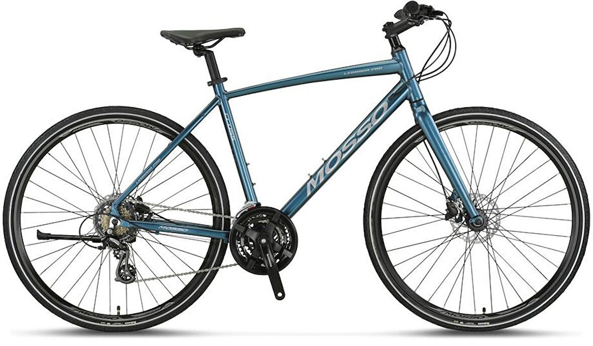 MOSSO LEGARDA-PRO-X21-MDM ERKEK ŞEHİR BİSİKLETİ 460H HD 28 JANT 21 VİTES MAVİ GÜMÜŞ