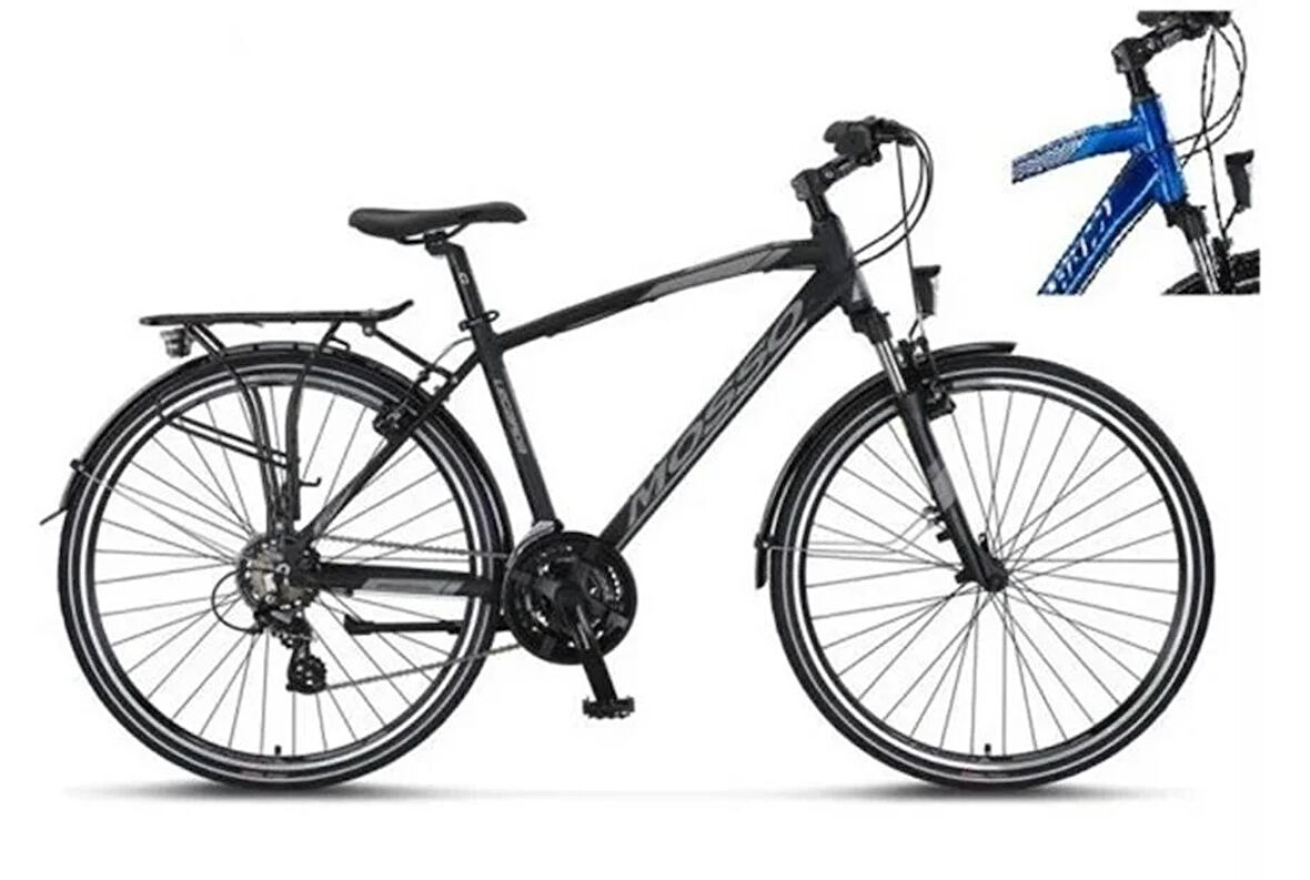 MOSSO LEGARDA-2321-MSM-V-CT ERKEK ŞEHİR BİSİKLETİ 460H 28 JANT 21 VİTES LACİVERT MAVİ