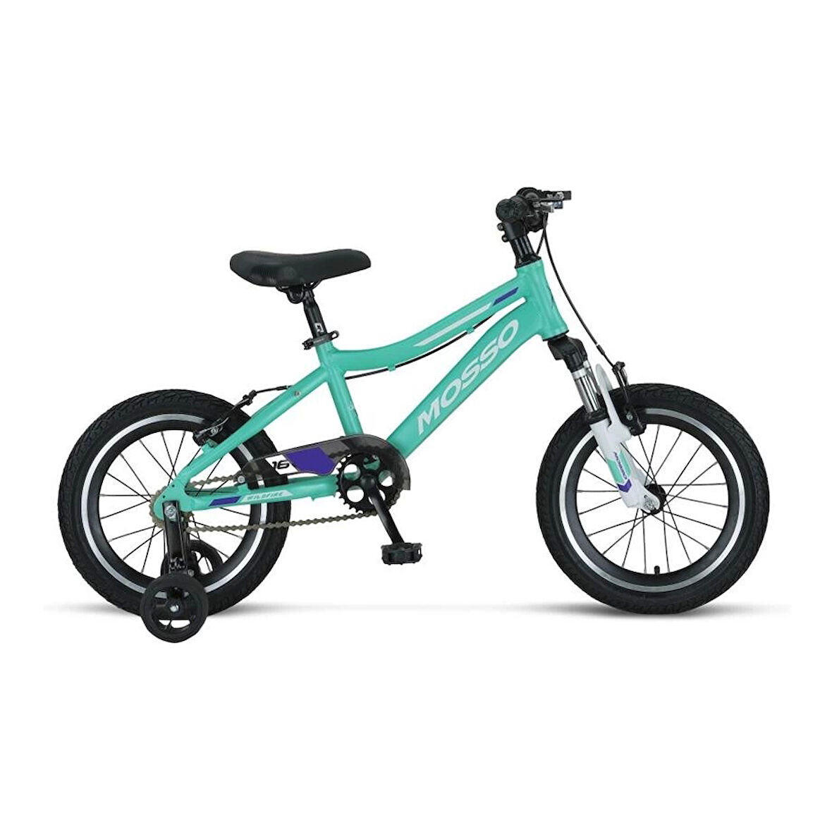 MOSSO WILDFIRE L-16-V KIZ ÇOCUK BİSİKLETİ  255H V 16 JANT EMERALD MOR