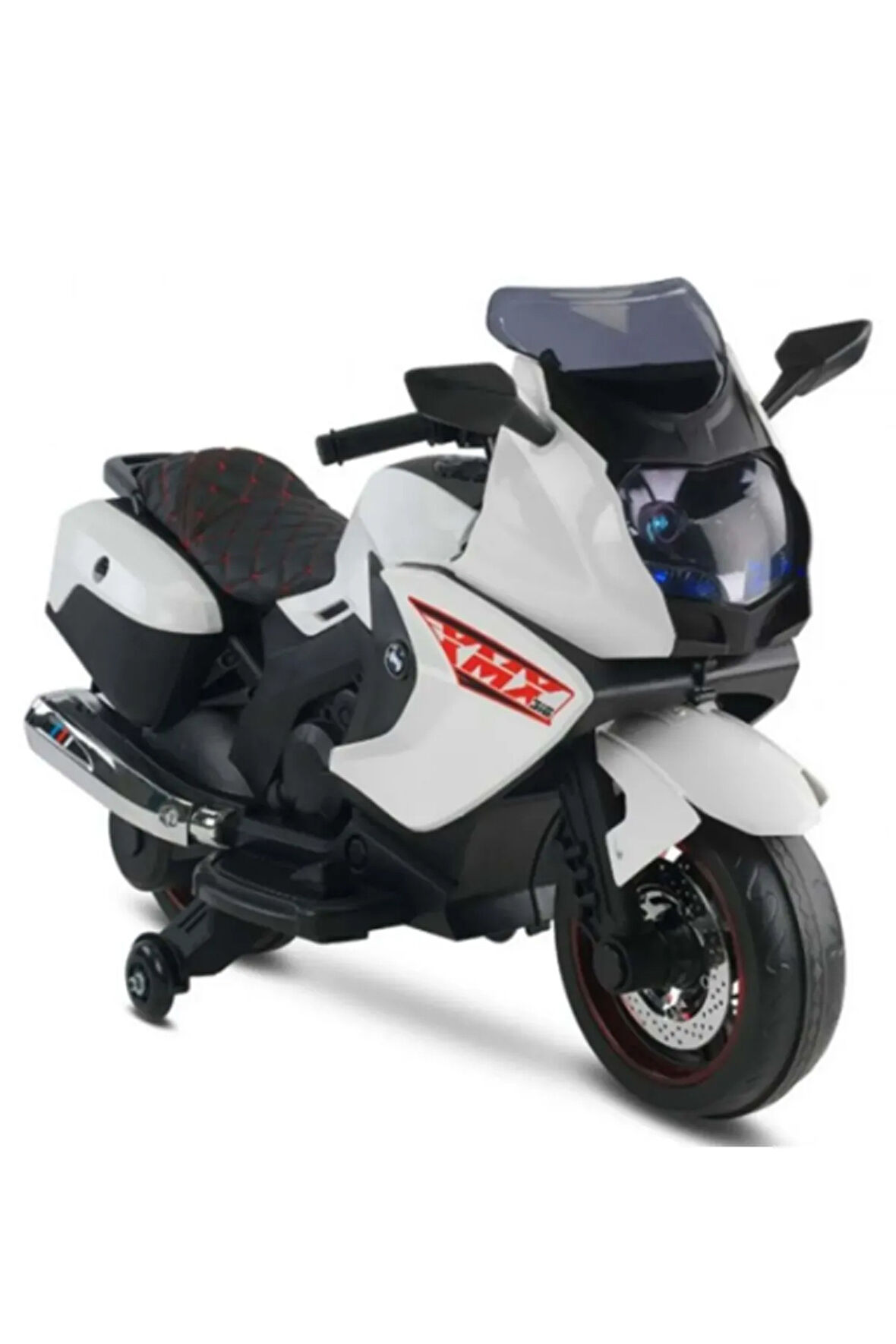 Öykü Bebek Dünyası Art002 C01 Nessiworld 438a Akülü Motor 12v Beyaz Xmx-316 Bernami Yeni