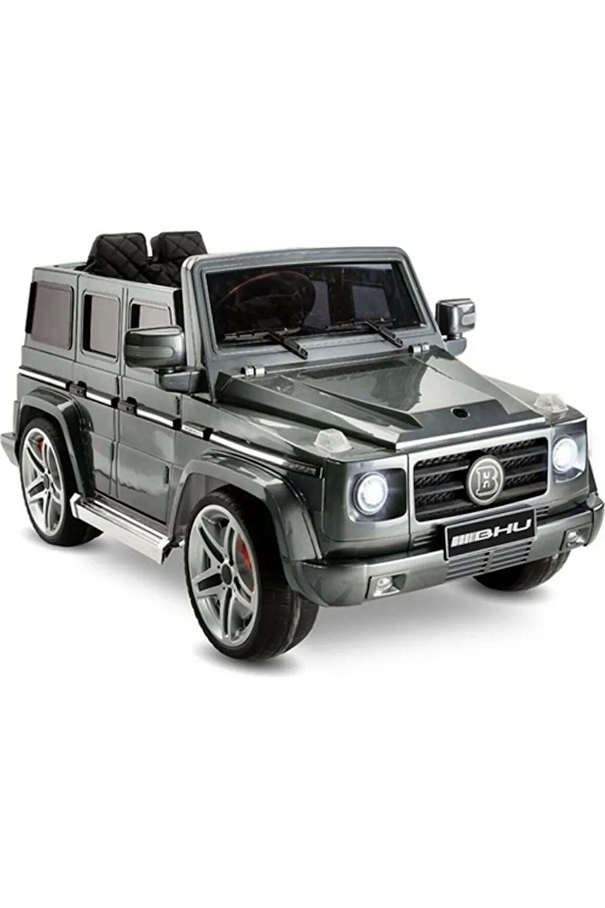 Öykü Bebek Dünyası 439 Akülü Uzaktan Kumandalı Jeep Füme