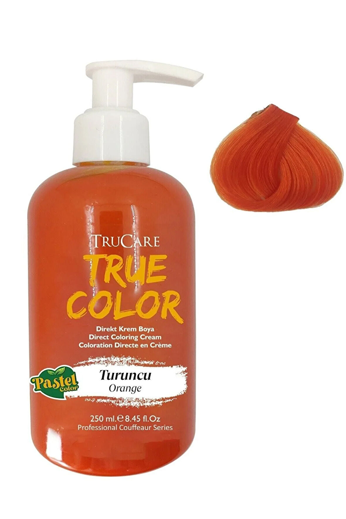 Truecolor Renkli Saç Boyası Turuncu 250 ml