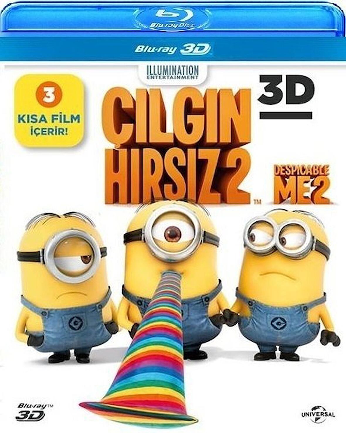 Despicable Me 2 - Çılgın H ırsız 2 3D Blu-Ray