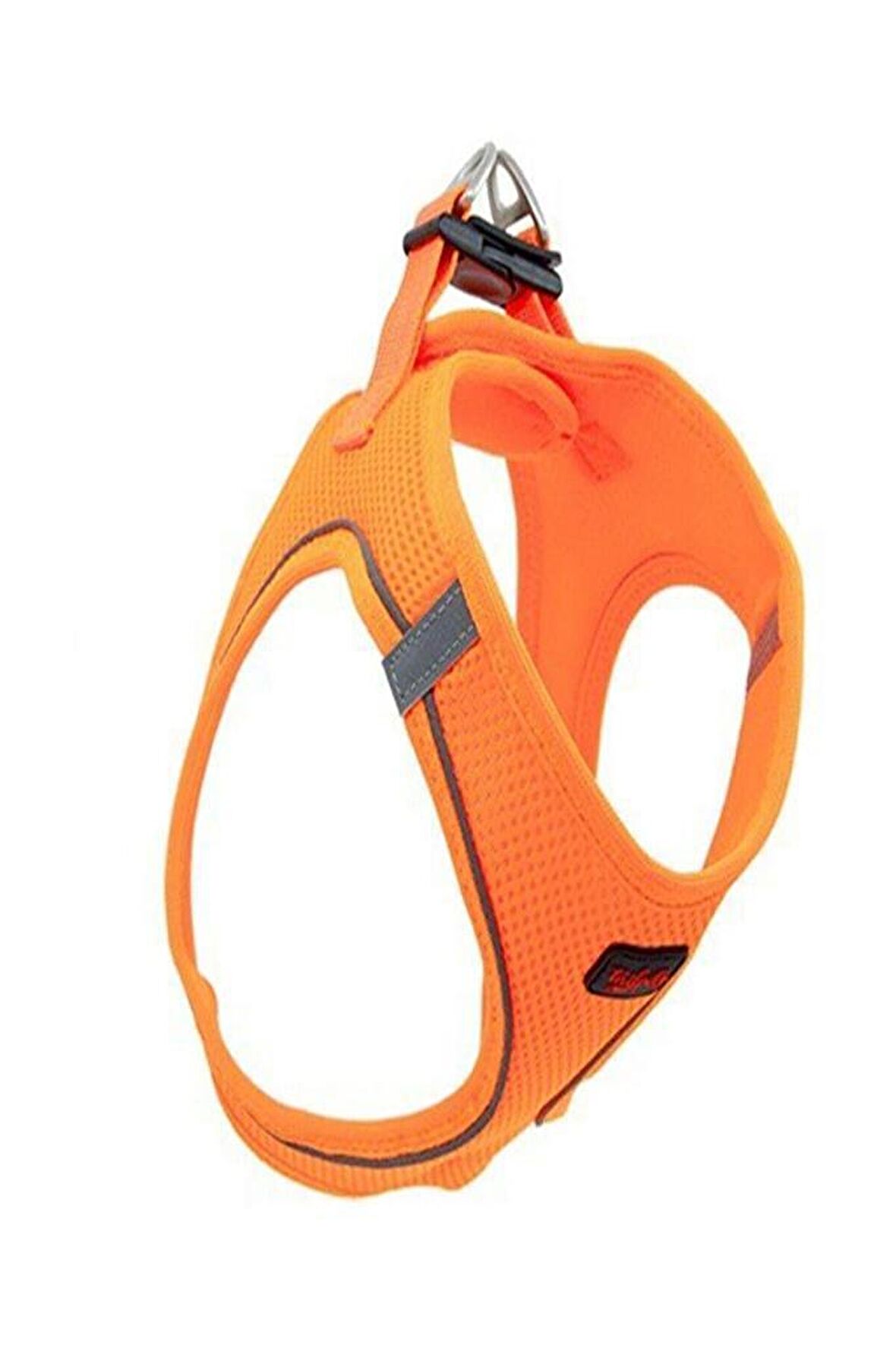 Tailpetz Air Mesh Köpek Göğüs Tasması XSmall 32x36 cm Neo Turuncu
