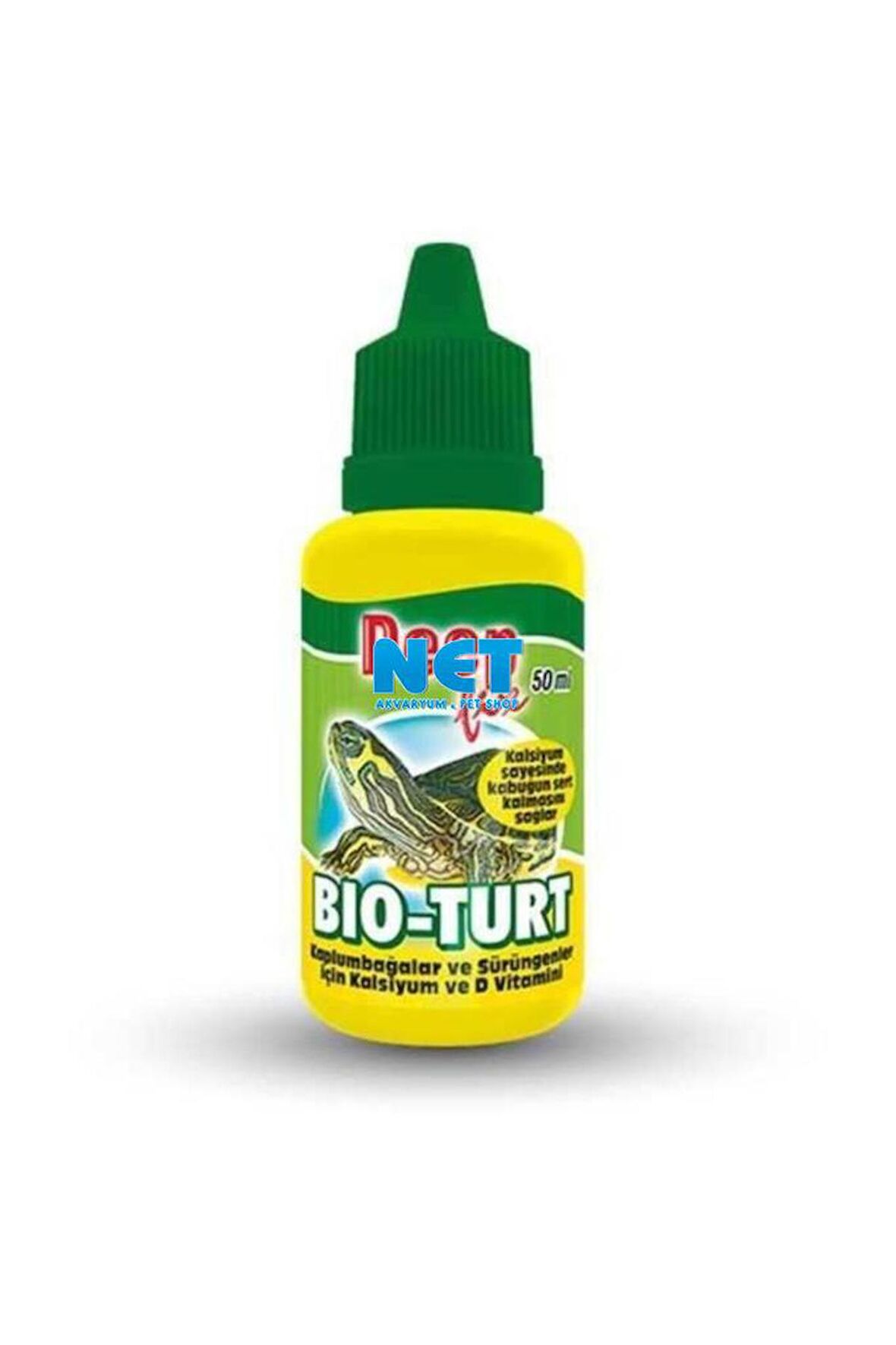 Biopetactive Bio Turt B3 vitamini Kamlumbağa ve Sürüngenler için SKT: 03/2025