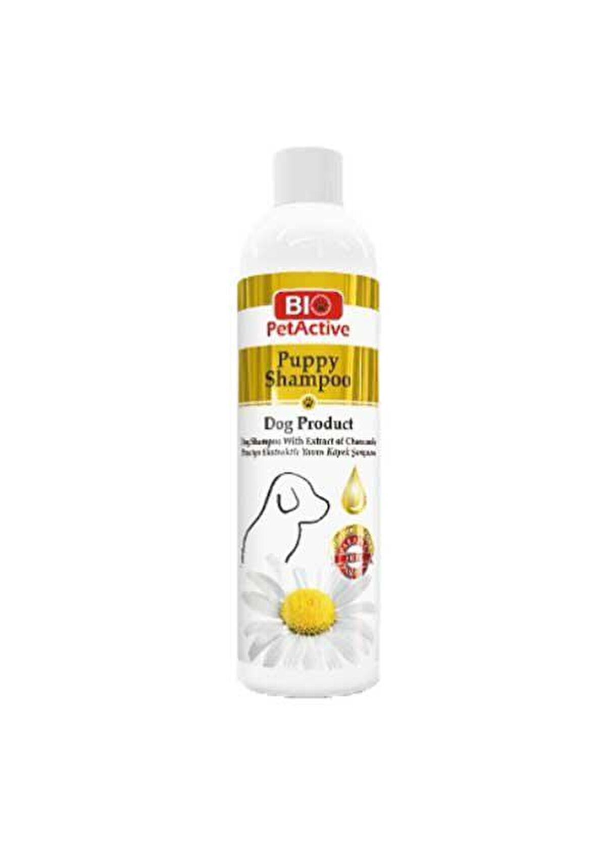 Bio PetActive Puppy Shampoo - Papatya Özlü Yavru K