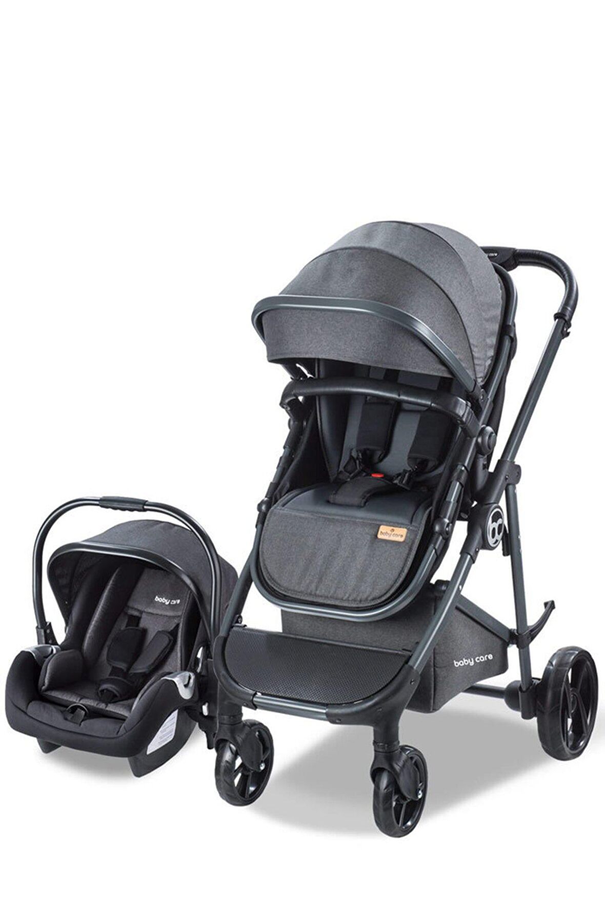 Baby Care BC-300 Exen Çift Yönlü Travel Sistem Bebek Arabası