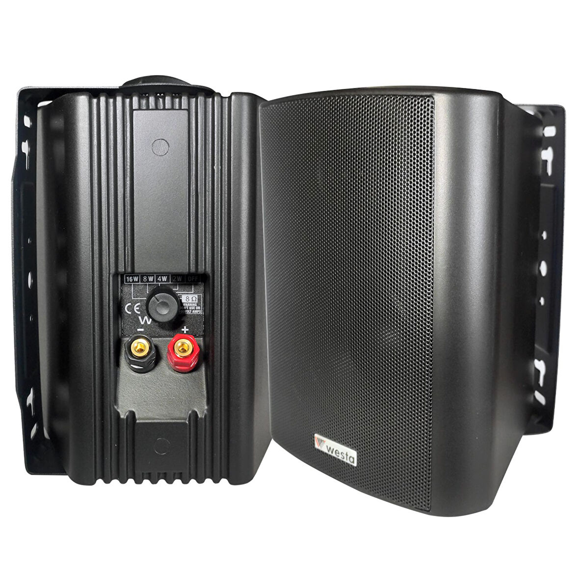 WESTA WS-5TB Sütun Hoparlör 13cm 120 Watt Trafolu Siyah 2 Adet