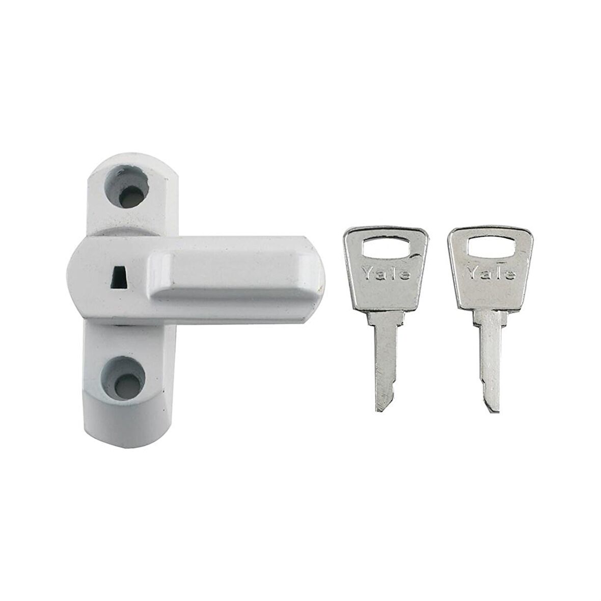 Yale Mandallı Pencere Kilidi Beyaz V-8K103-We
