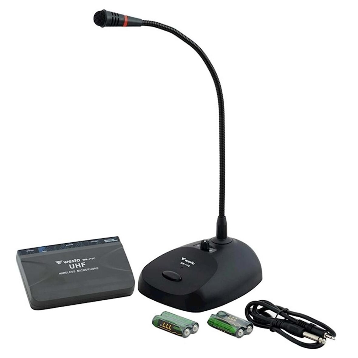 Kürsü Mikrofonu Kablosuz Uhf Westa Wm-110c