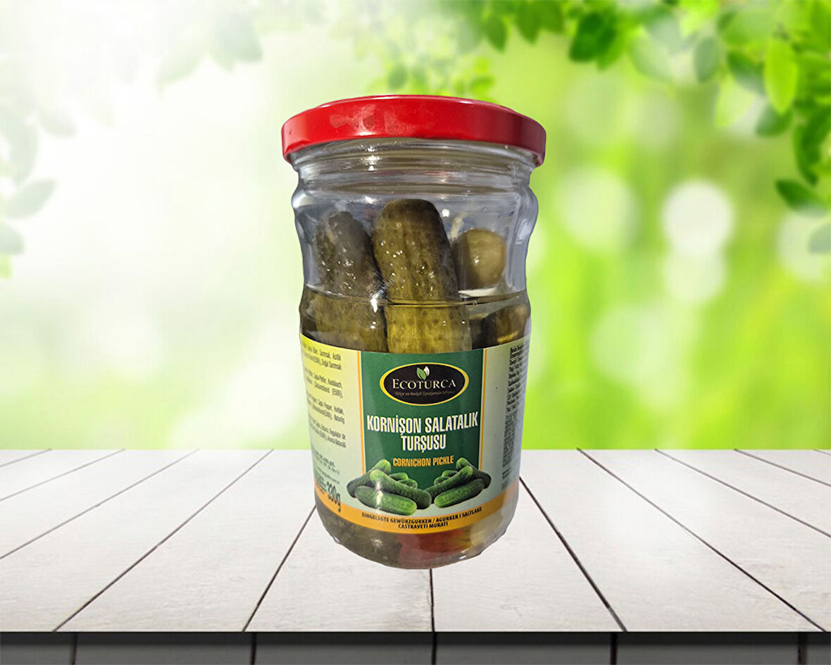 Ecoturca Turşu Kornişon Salatalık Turşusu 650 g