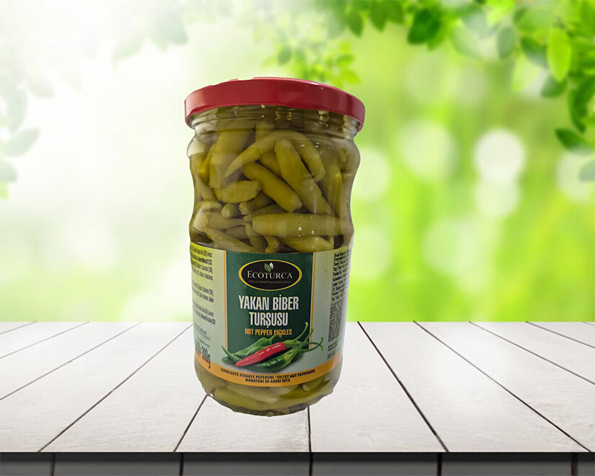Ecoturca Turşu Yakan Biber Turşusu 650 g