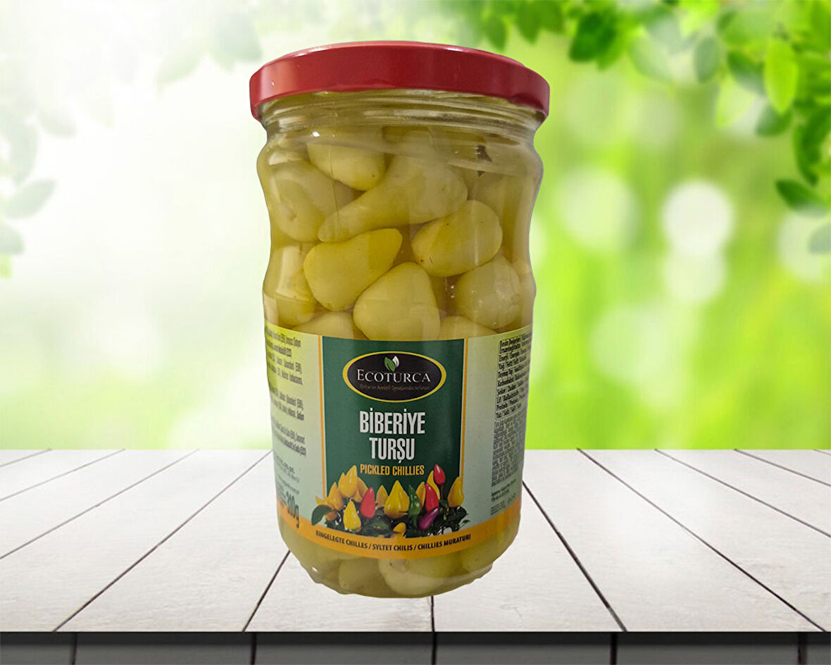 Ecoturca Turşu Biberiye Turşusu 650 g