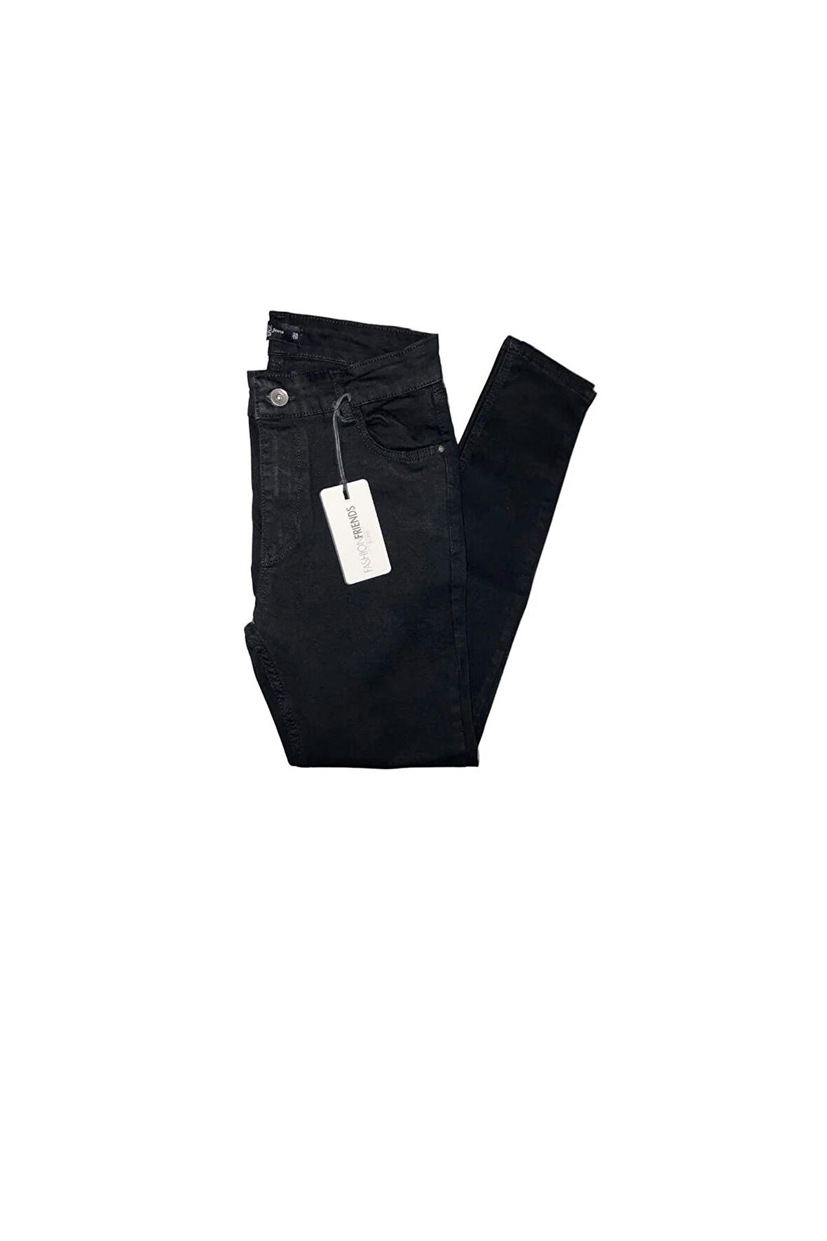 23Y0565K1 Fashion Friends Kadın Pantolon Siyah