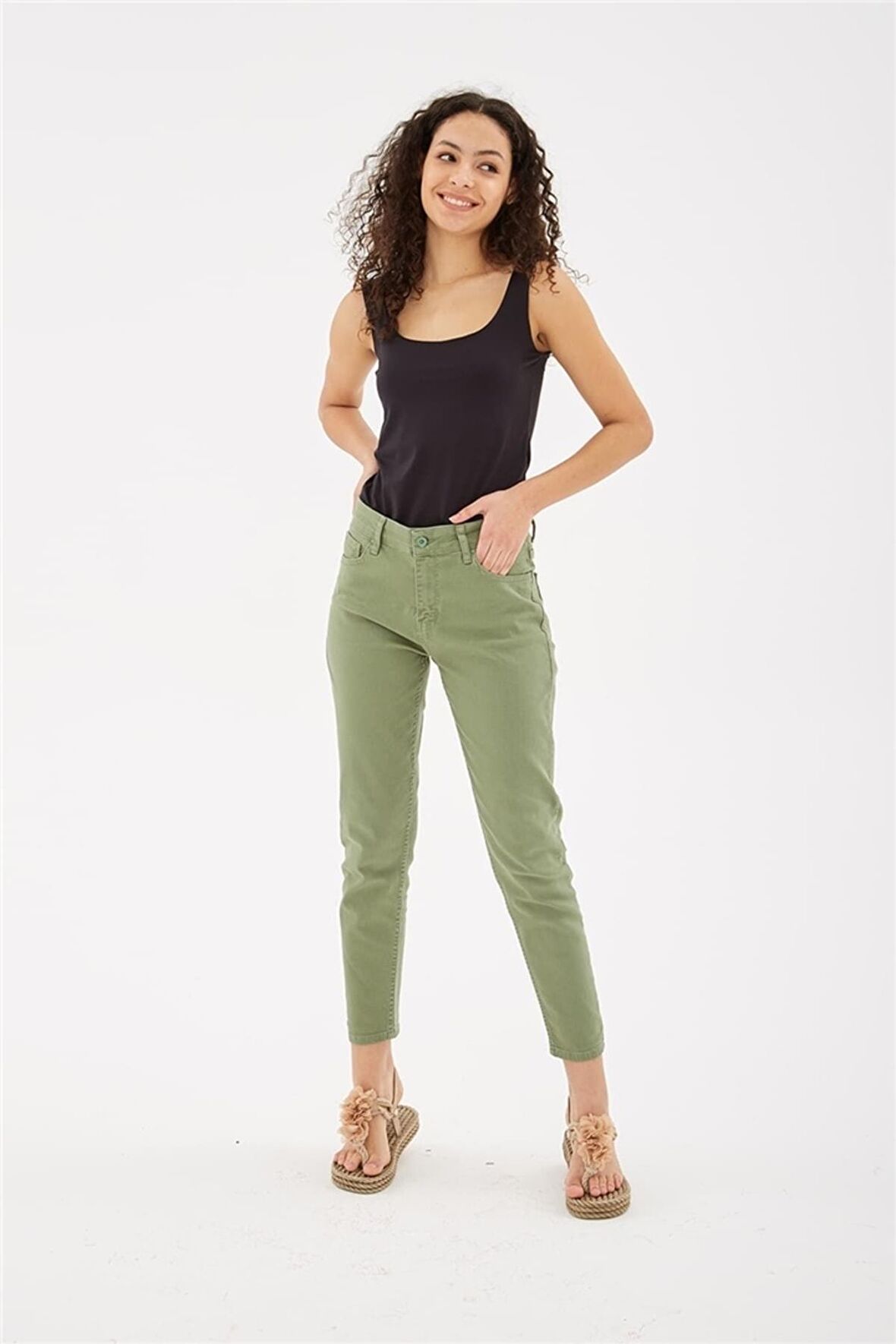 FASHION FRIENDS KADIN MOM PANTOLON 23Y-PNT0534K1