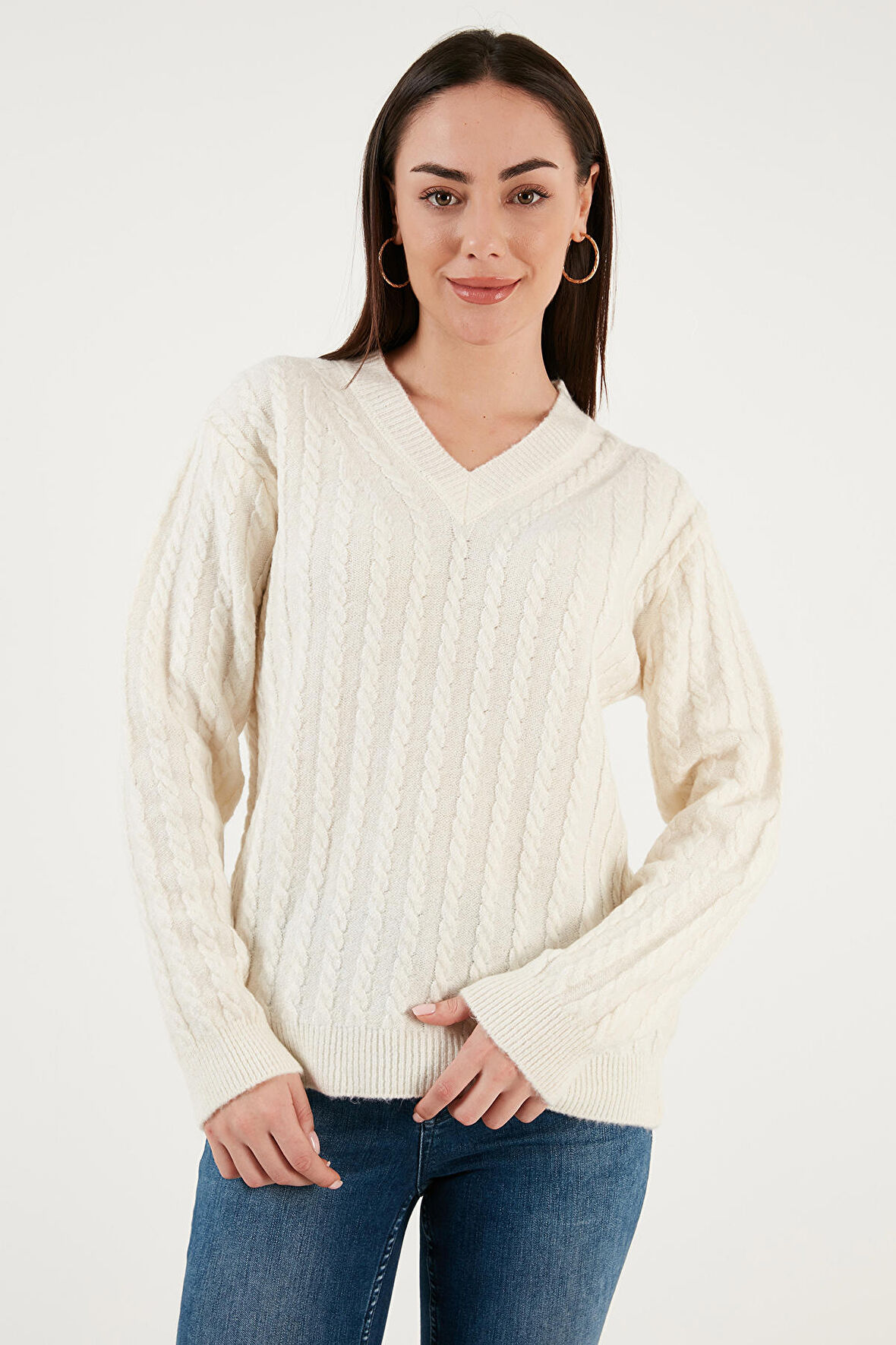 Kadın Kazak 23K0668K1