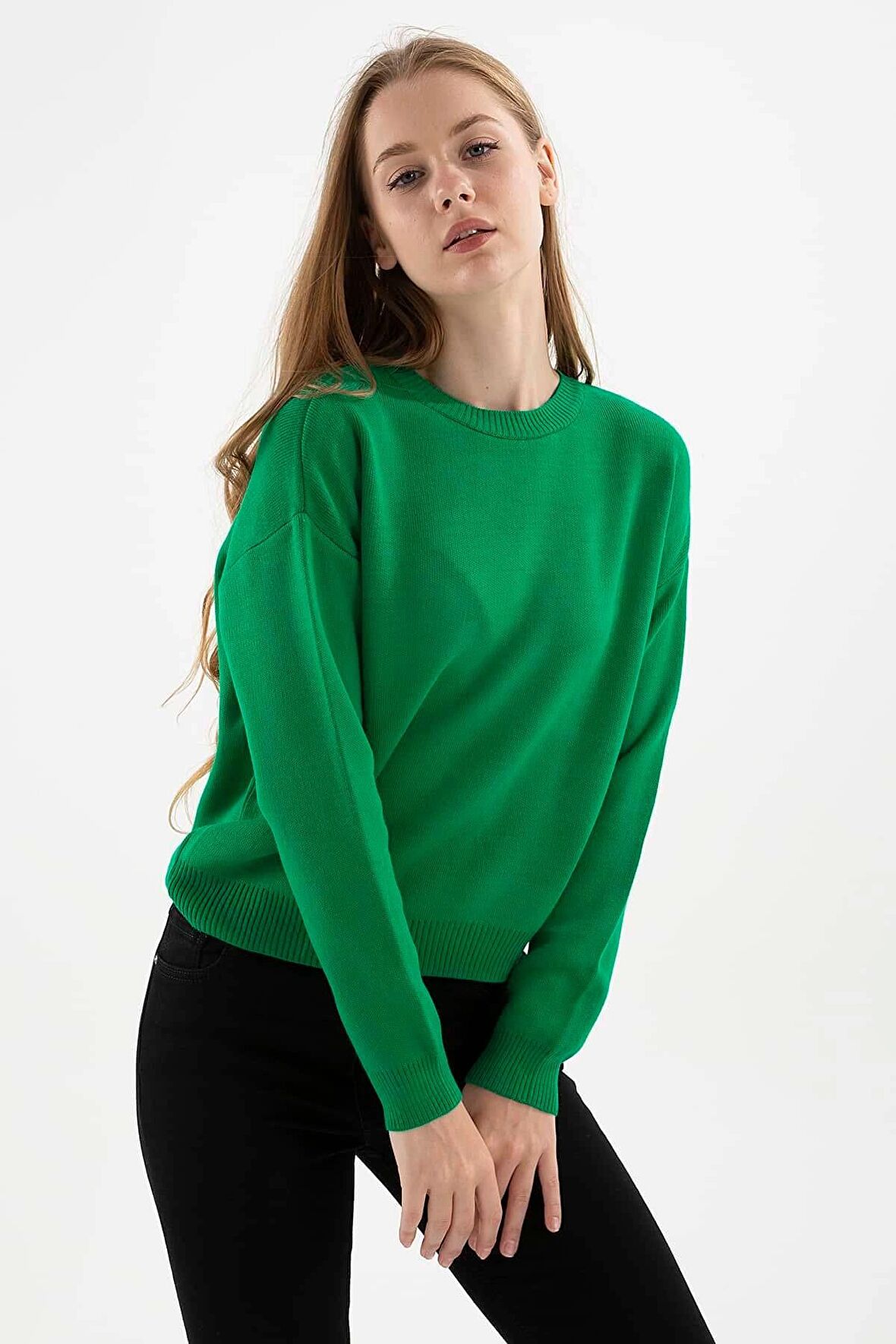 Kadın Kazak 23K0166K1