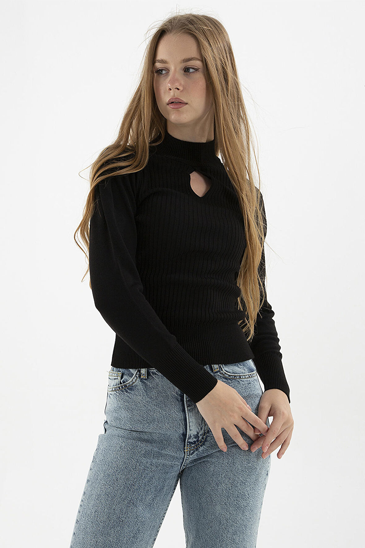 Kadın Kazak 23K0397K1