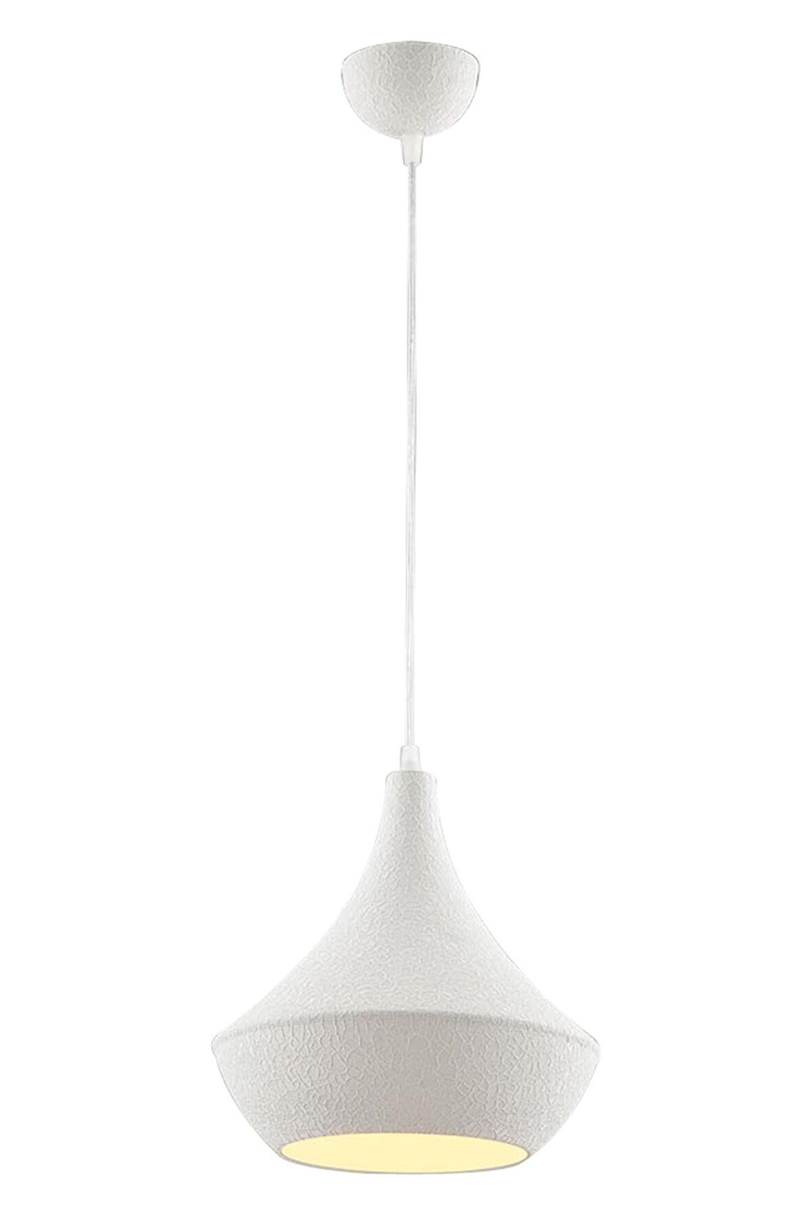 AVONNI AV-4106-M6-BBY Beyaz Boyalı Modern Avize E27 Metal 27cm