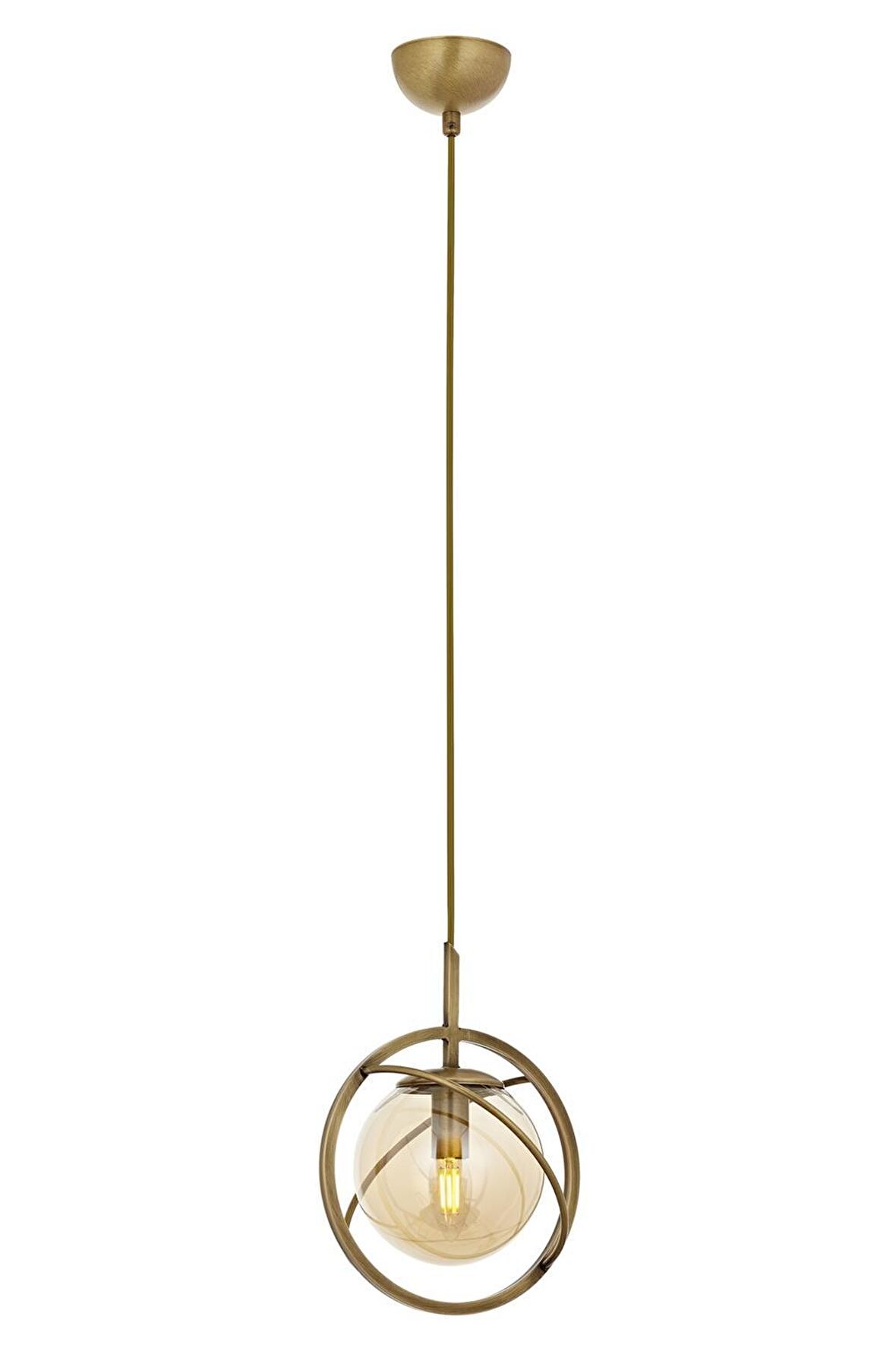 AVONNI AV-60291-1E Eskitme Kaplama Modern Avize E14 Metal Cam 22cm
