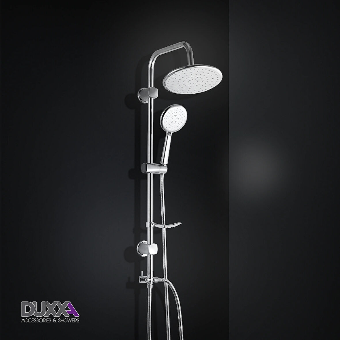 Duxxa Bolero 400 Krom Tepe Duş Sistemi