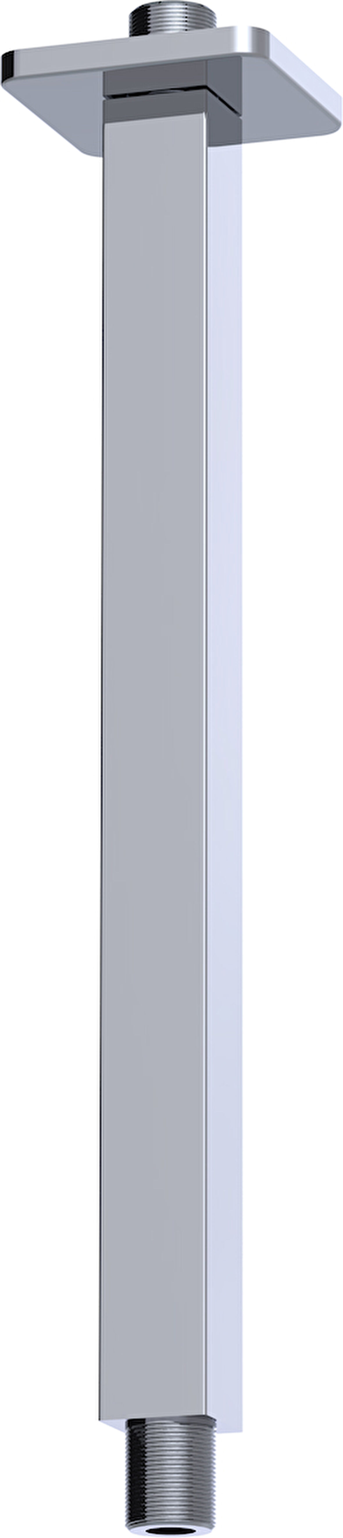 Kare Ankastre Duş Borusu 40cm 25x25mm 3 Yıl Garanti 
